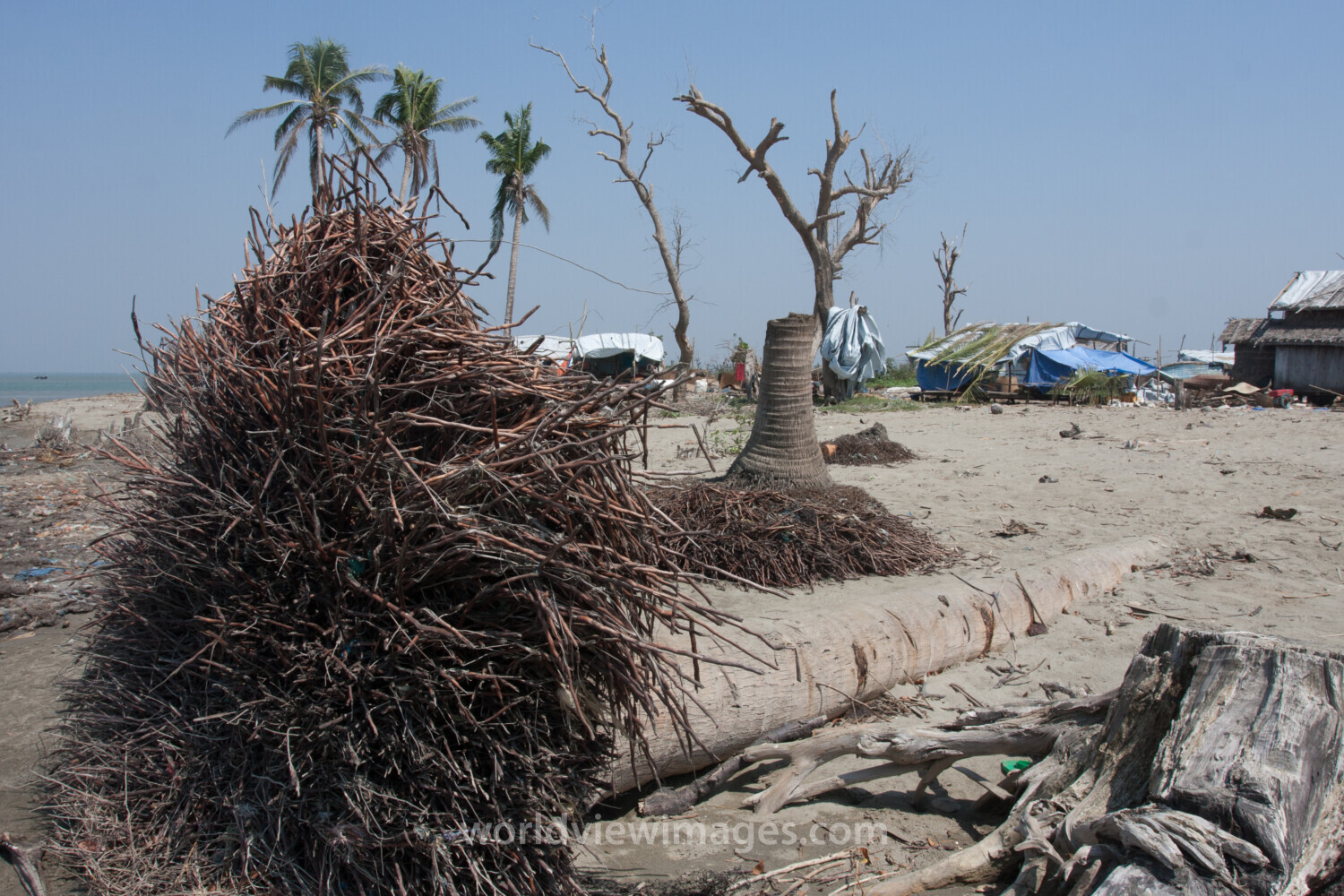 Cyclone Damage in Burma