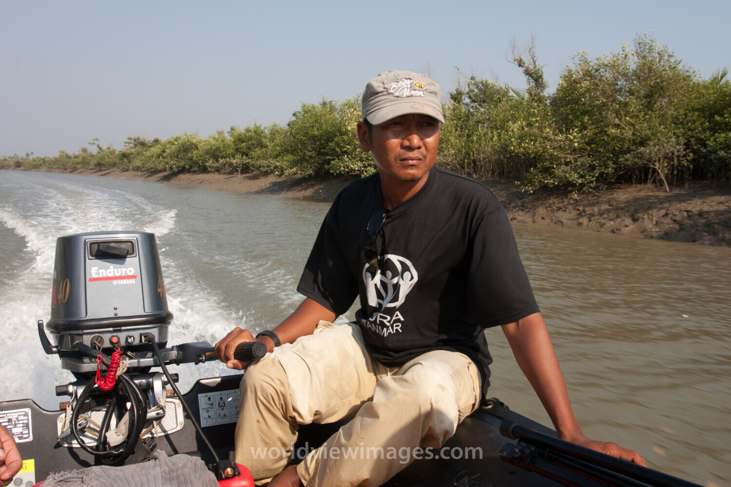 ADRA Boat Driver in Burma