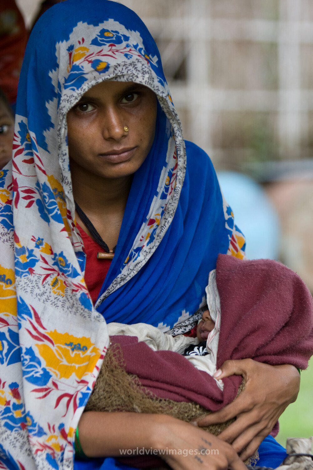Displaced by Flooding in Nepal