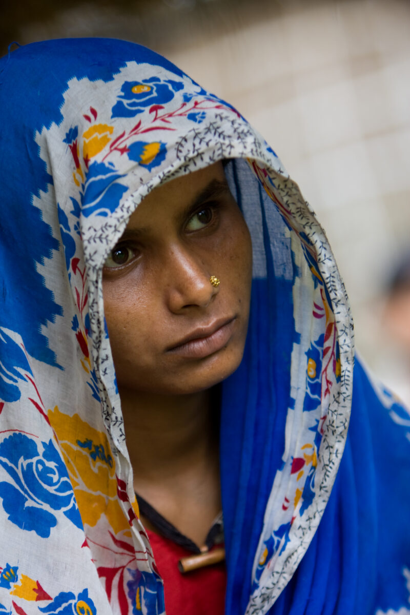 Displaced by Flooding in Nepal — People displaced by monsoon flooding that has wiped out crops and animals along the border of Nepal and India — Nepal, India...