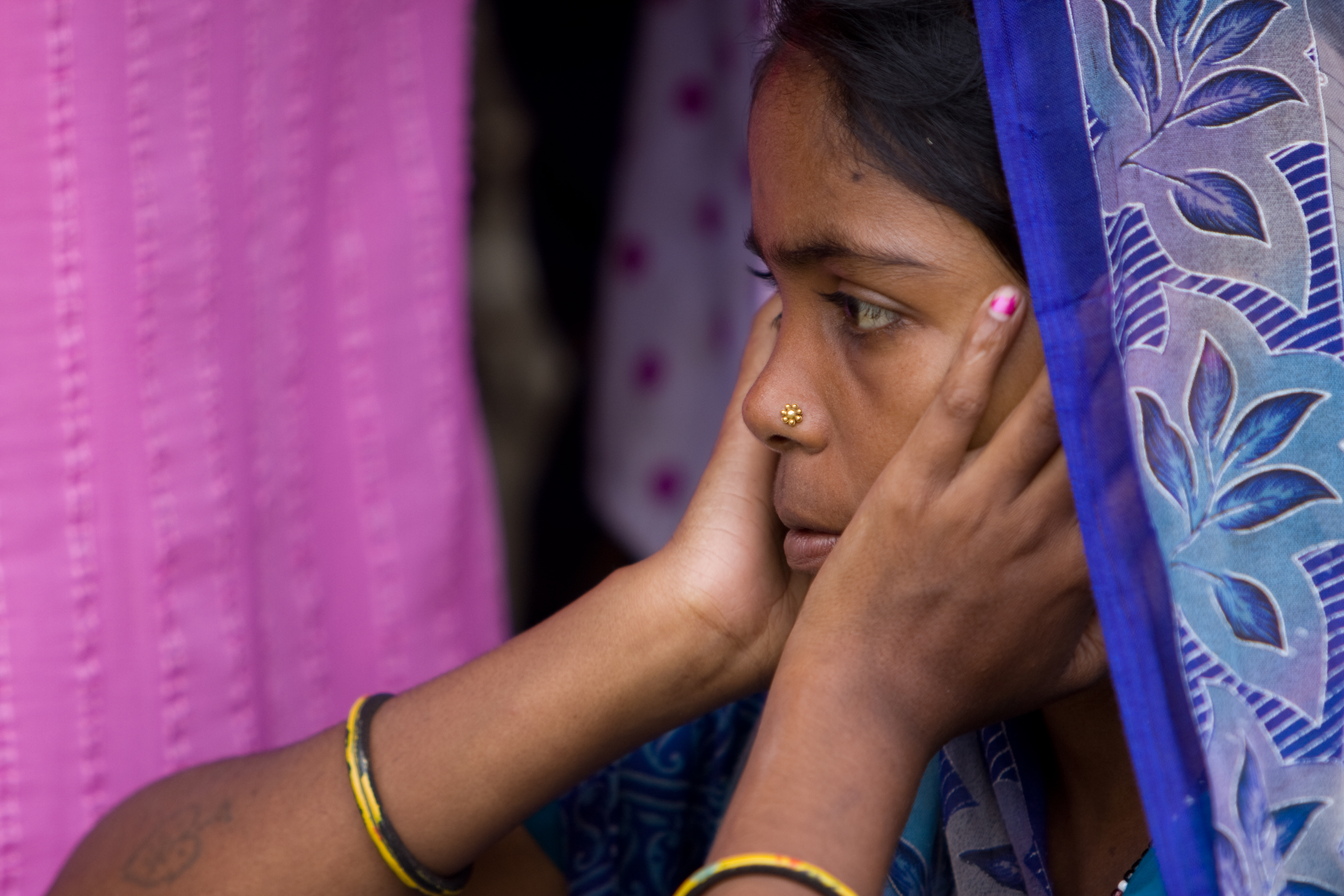 Displaced by Flooding in Nepal