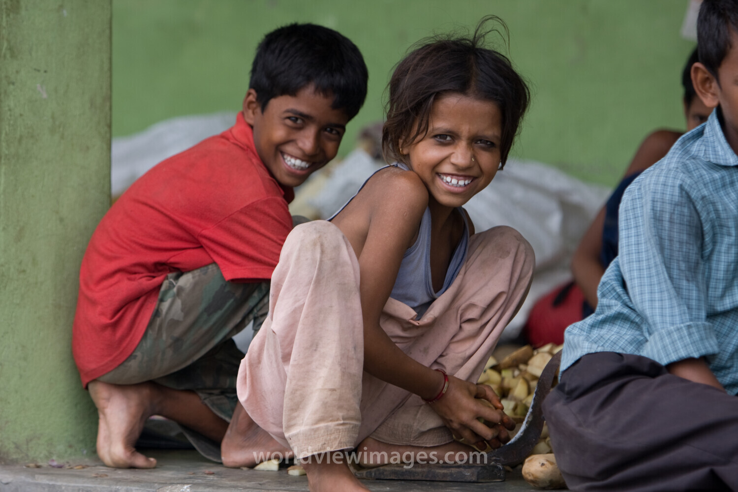 Displaced by Flooding in Nepal