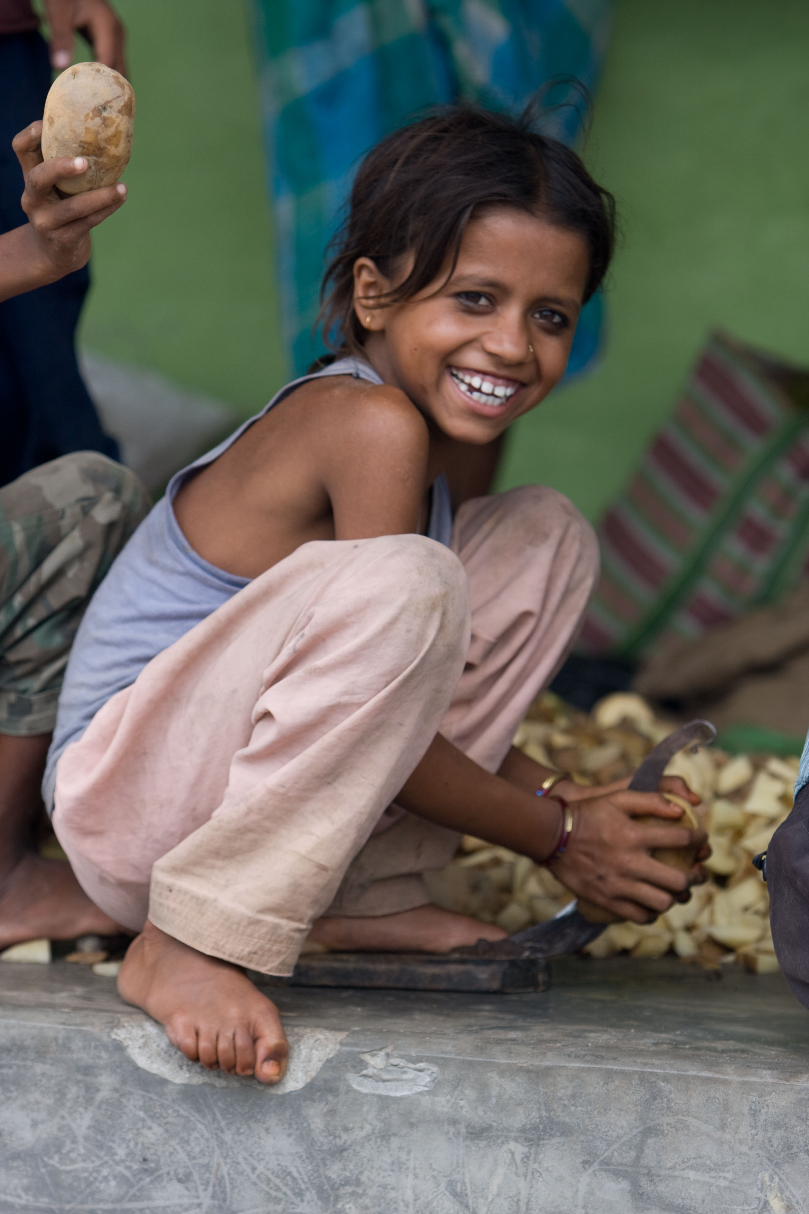 Displaced by Flooding in Nepal