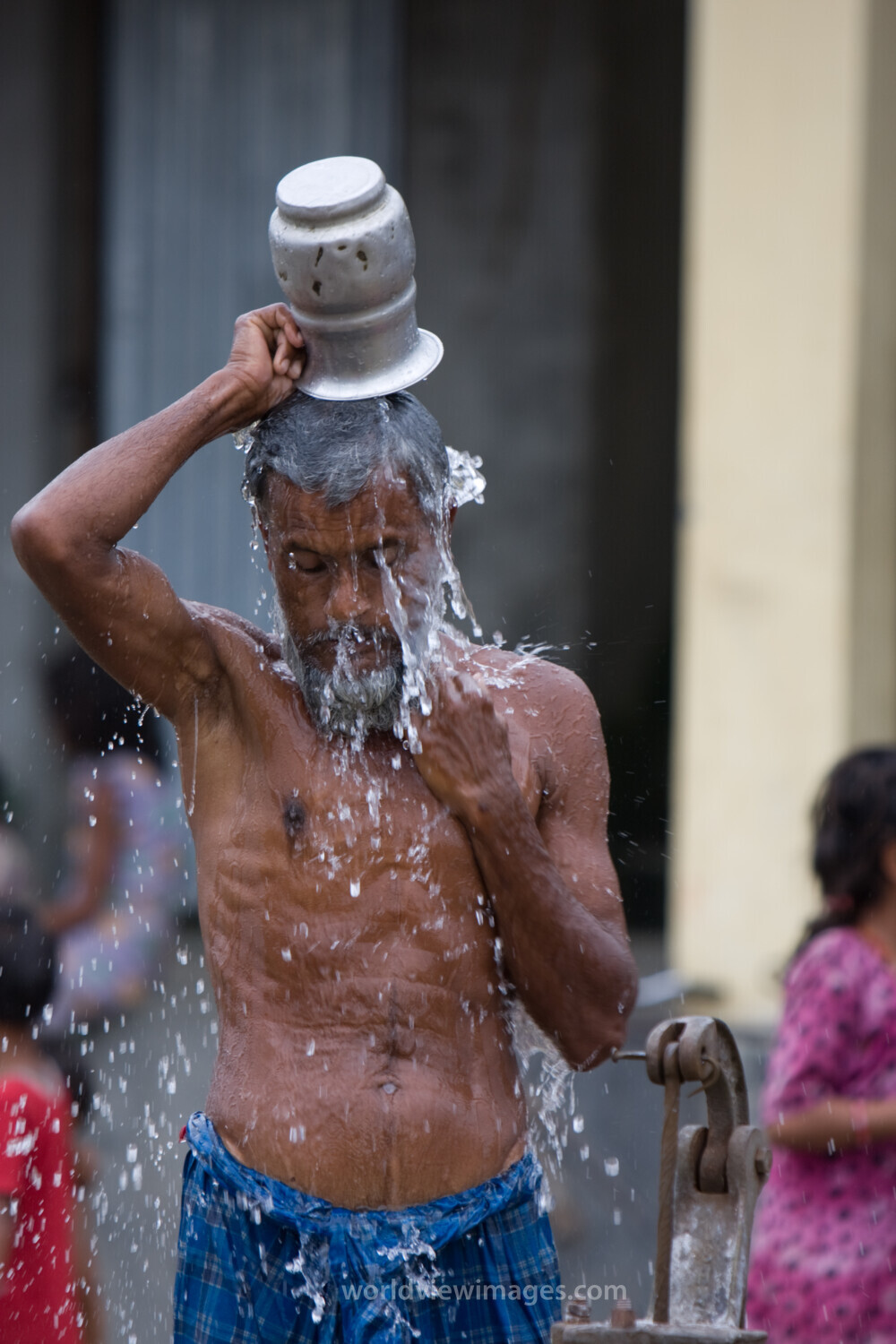 Displaced by Flooding in Nepal