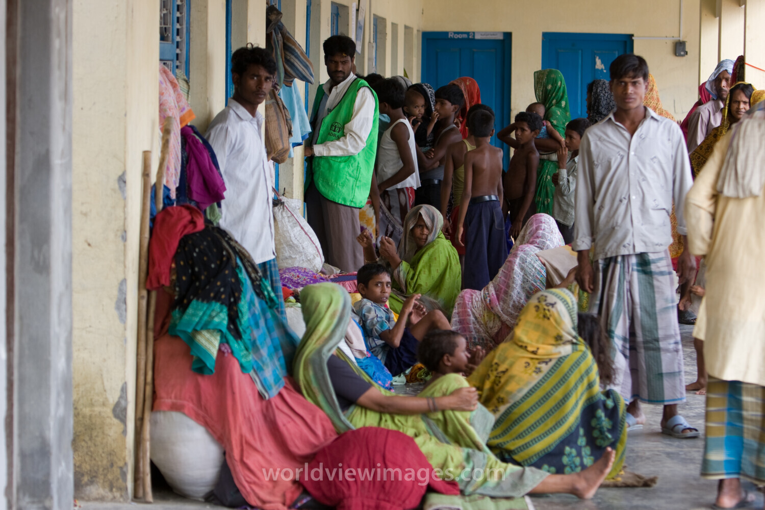 Displaced by Flooding in Nepal