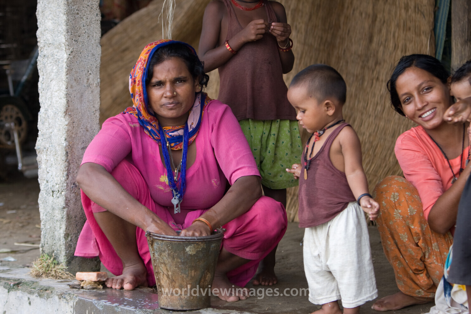 Displaced by Flooding in Nepal