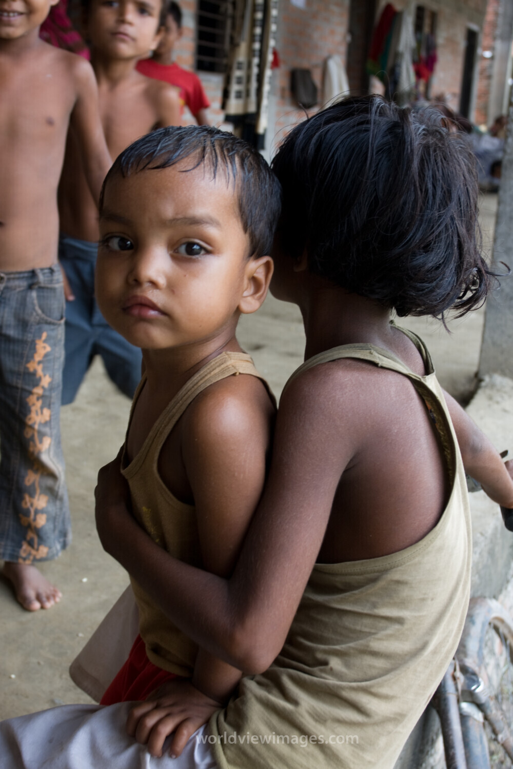Displaced by Flooding in Nepal