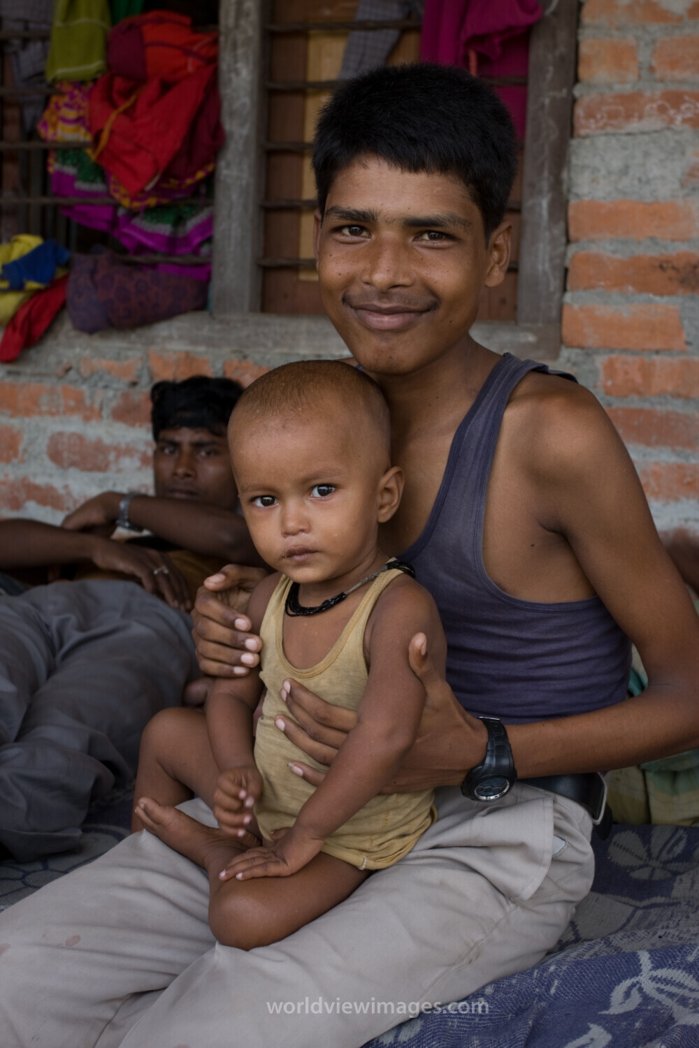 Displaced by Flooding in Nepal