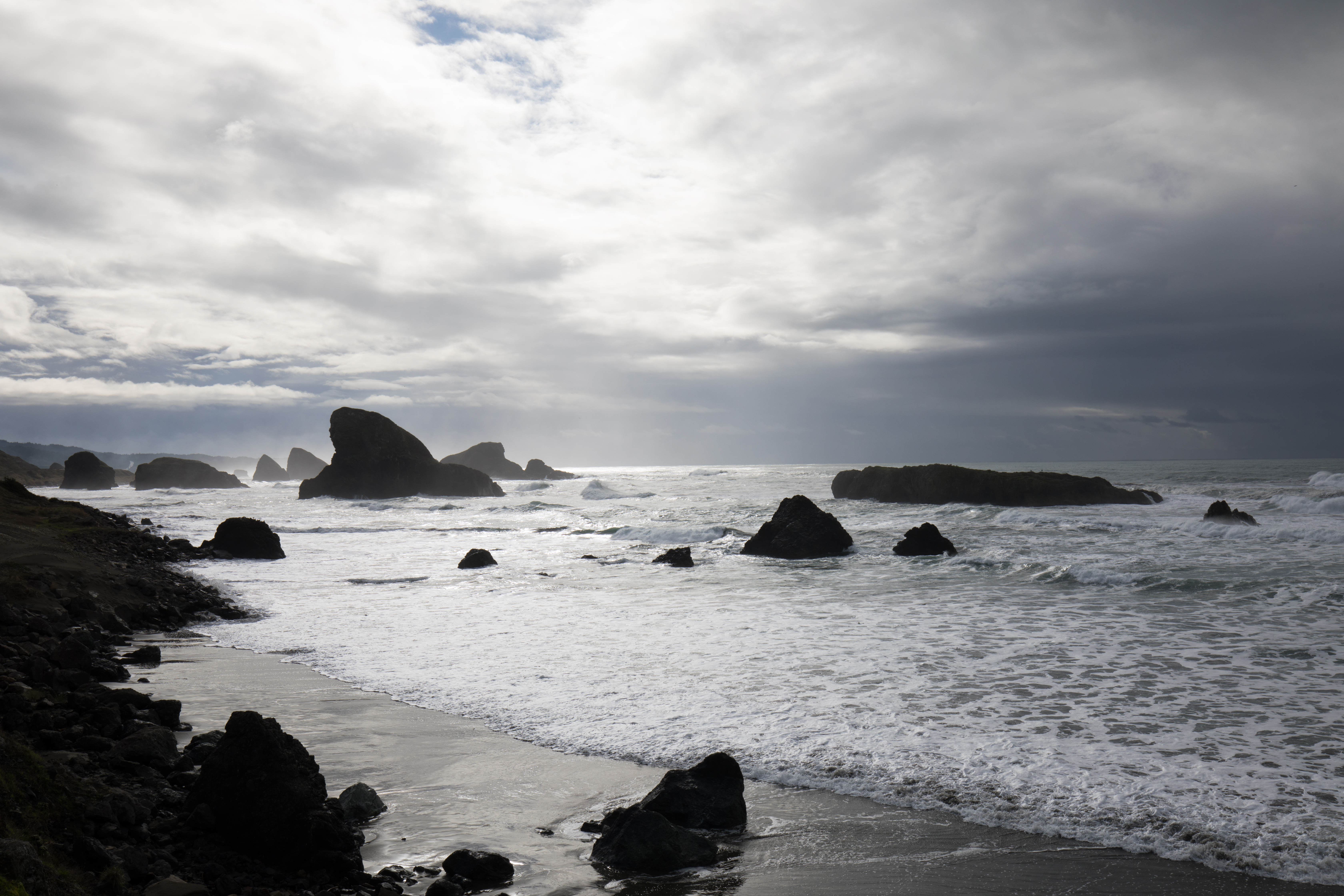 Oregon Coast at Sunset