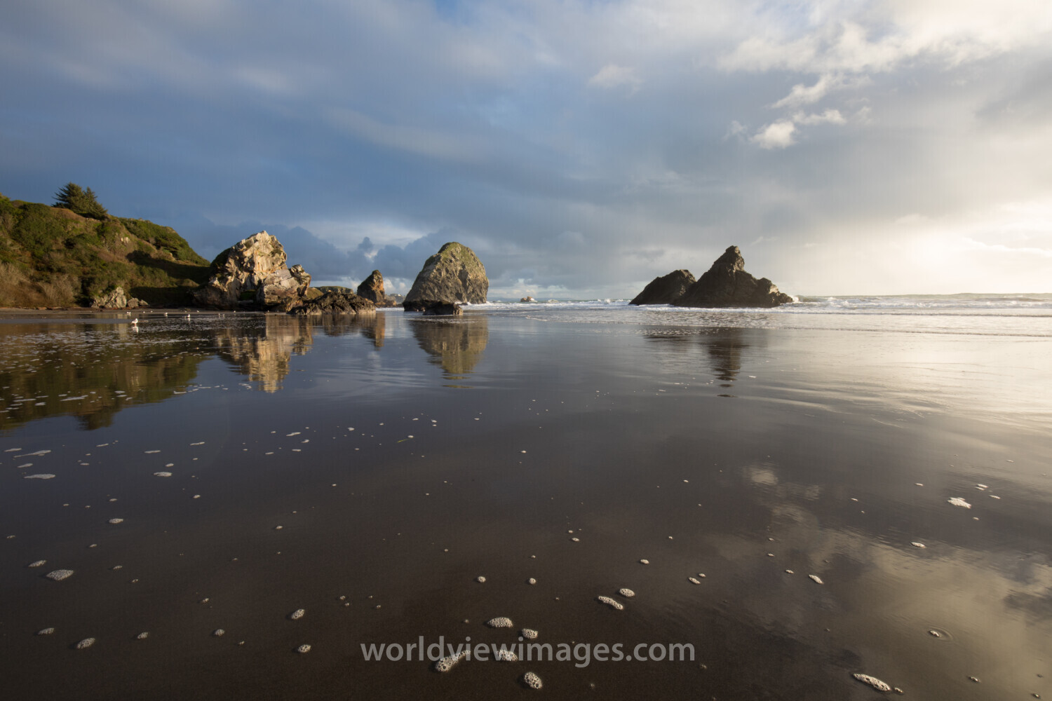 Oregon Coast at Sunset