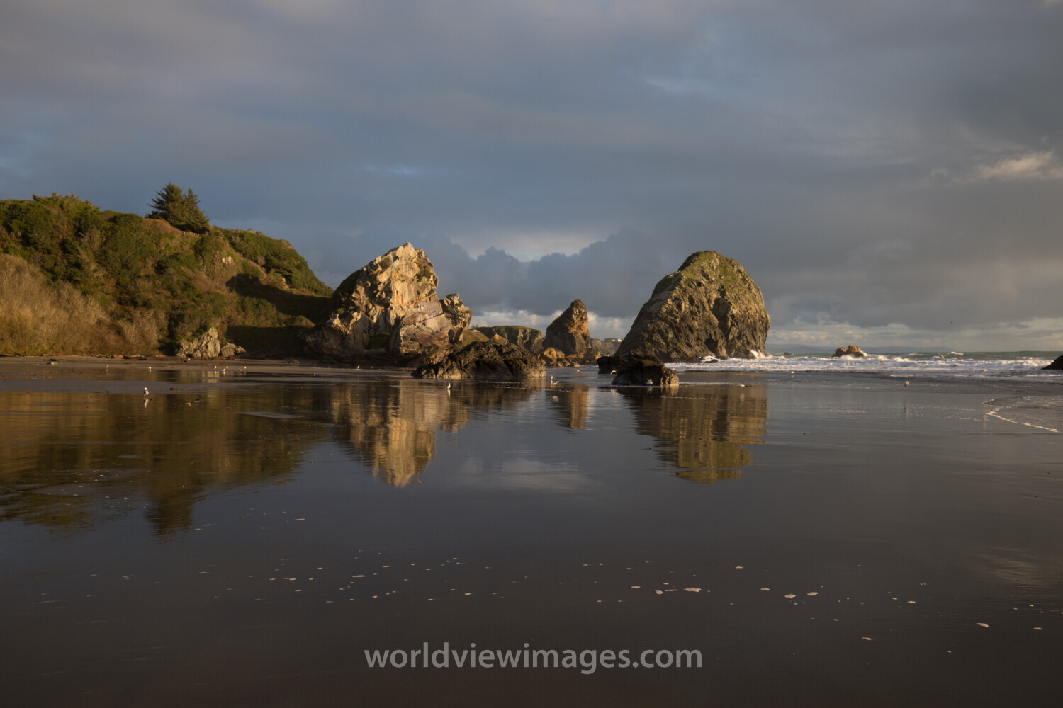 Oregon Coast at Sunset
