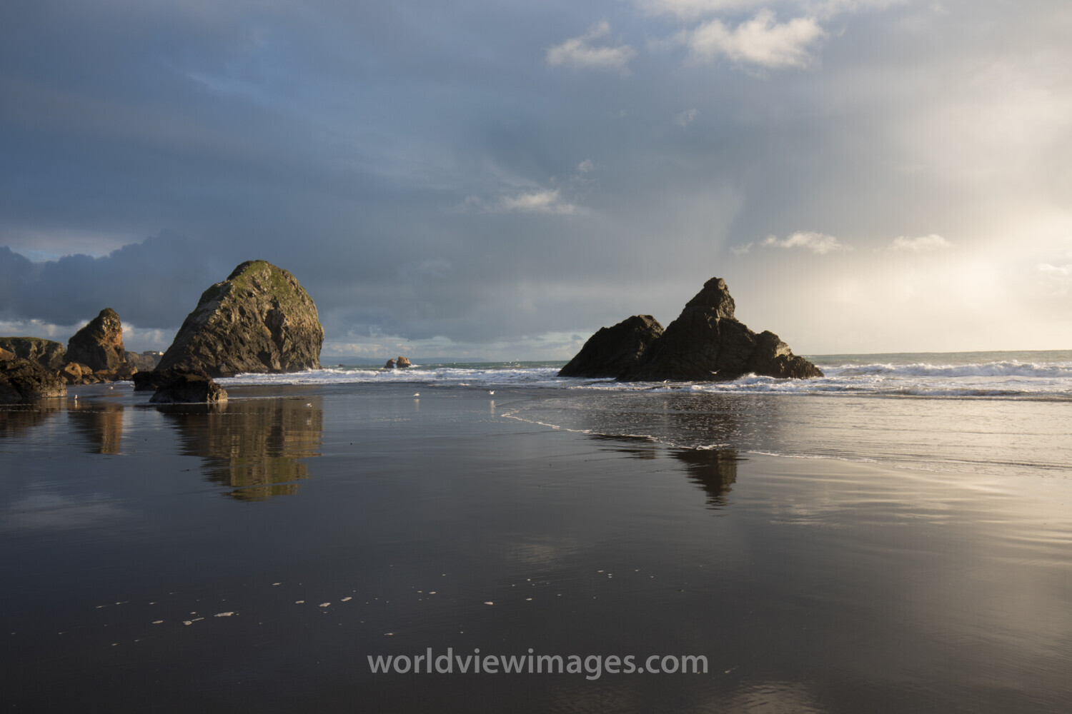 Oregon Coast at Sunset