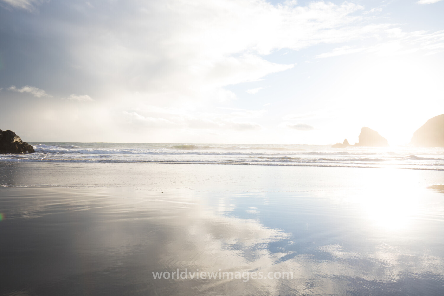 Oregon Coast at Sunset