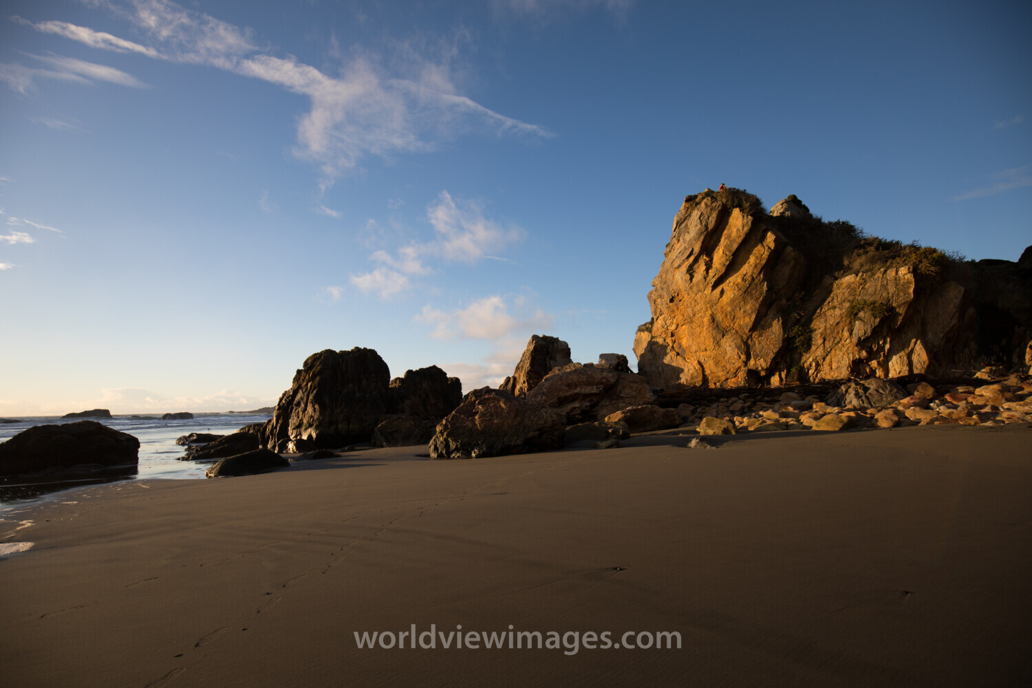 Oregon Coast at Sunset