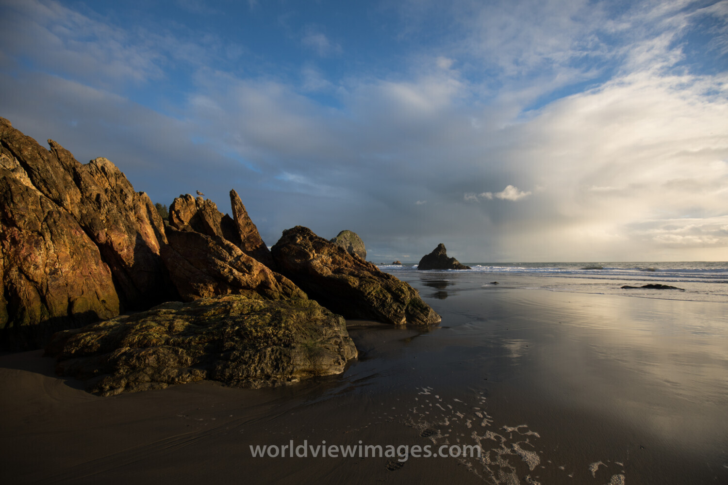 Oregon Coast at Sunset