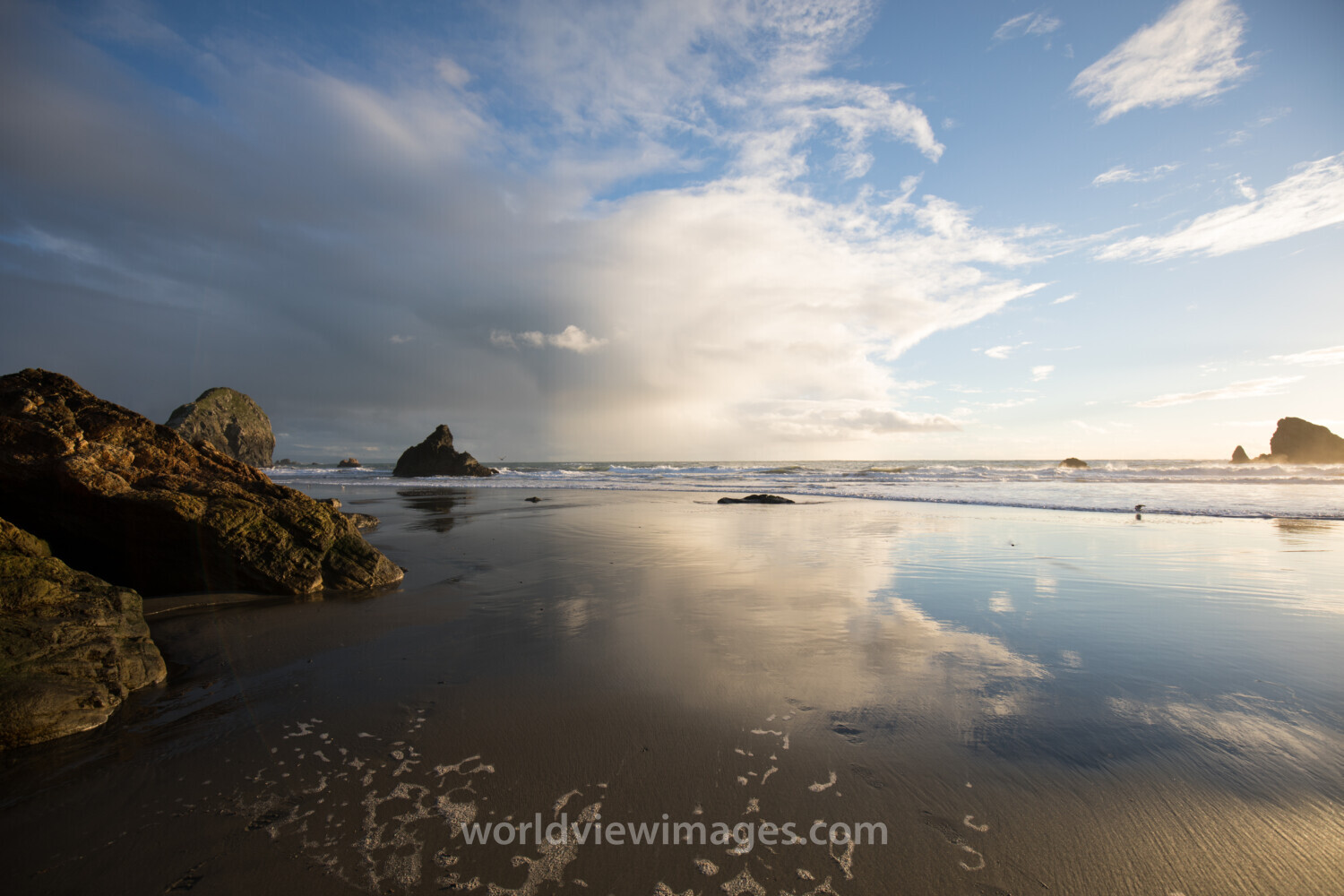 Oregon Coast at Sunset