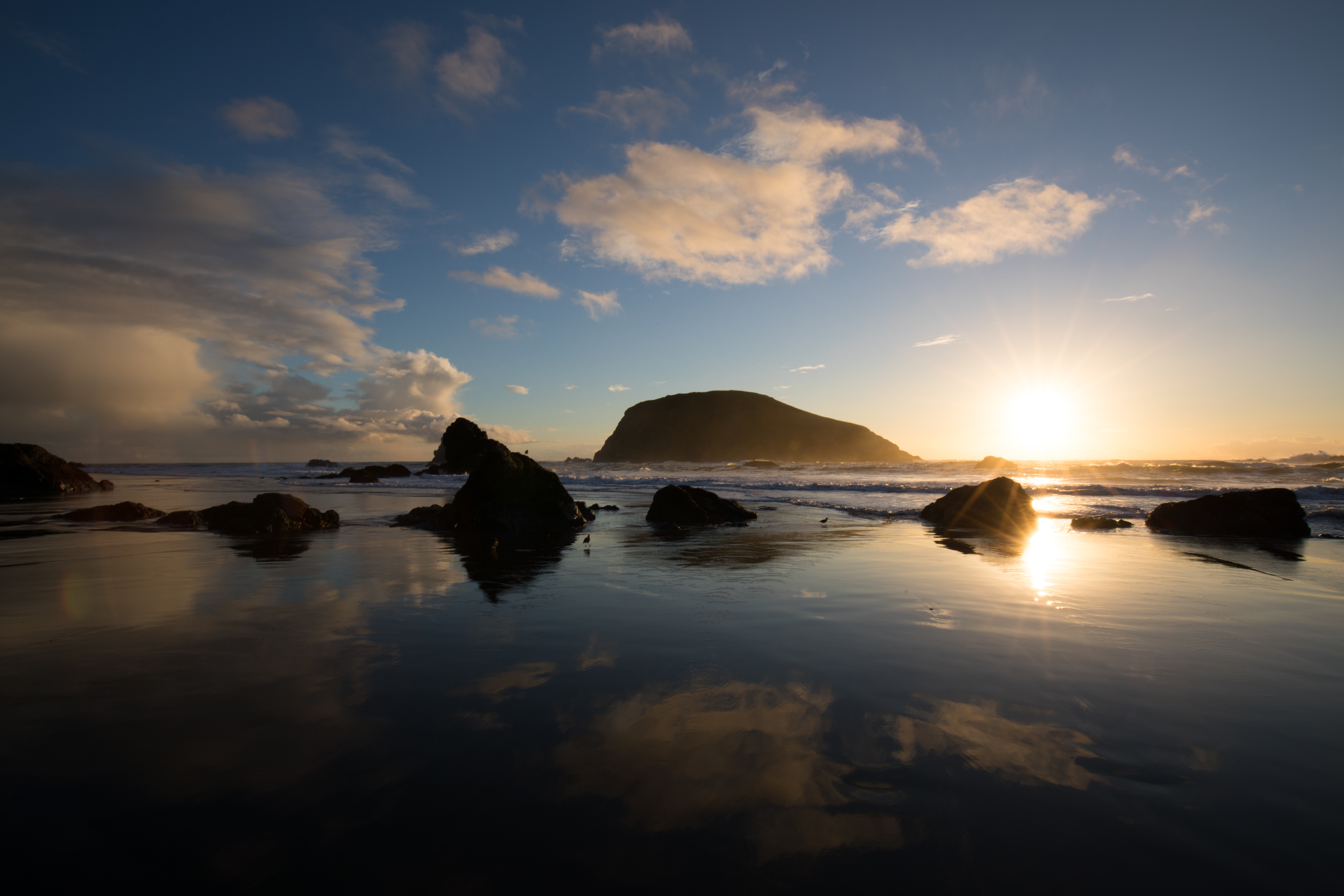 Oregon Coast at Sunset