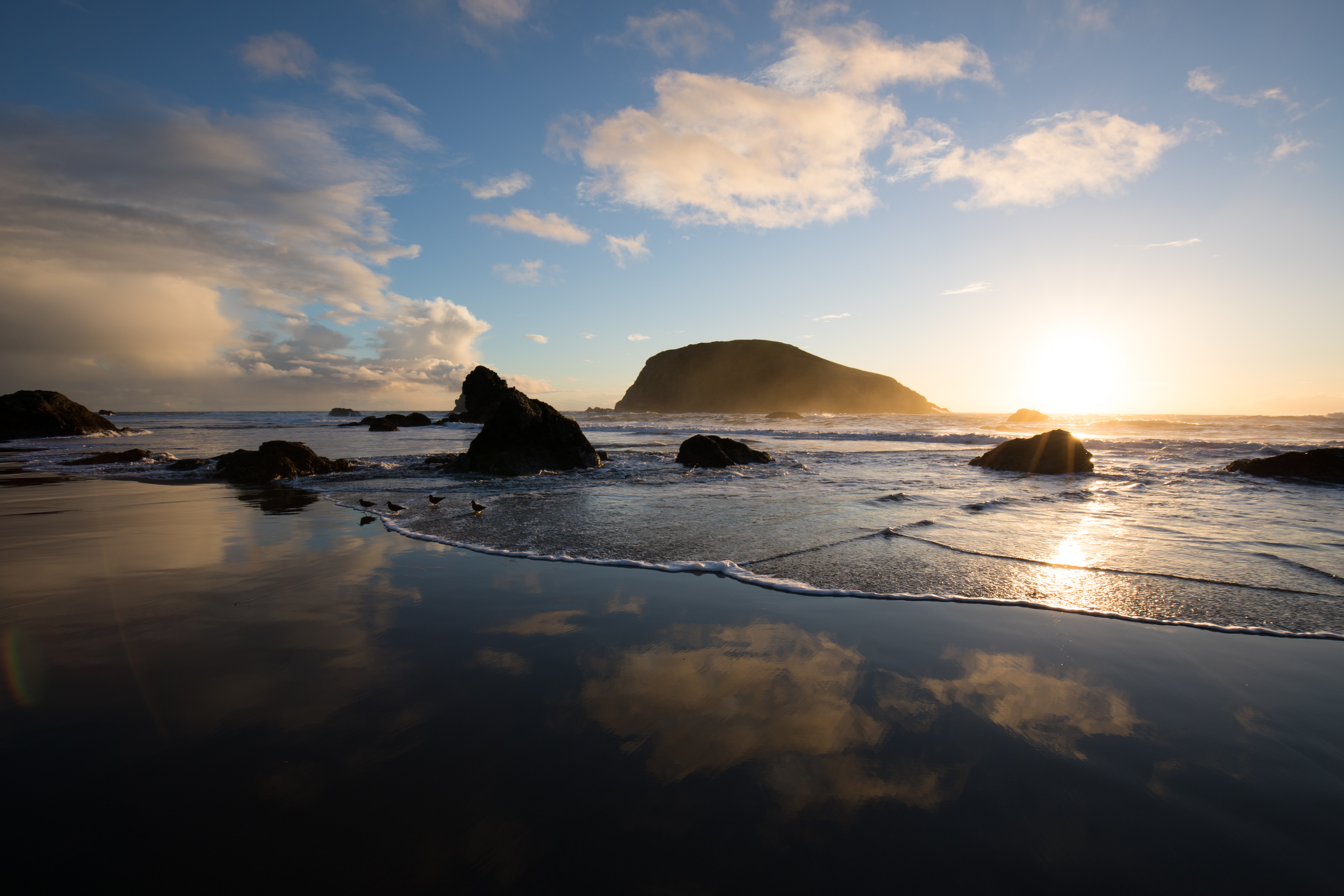 Oregon Coast at Sunset
