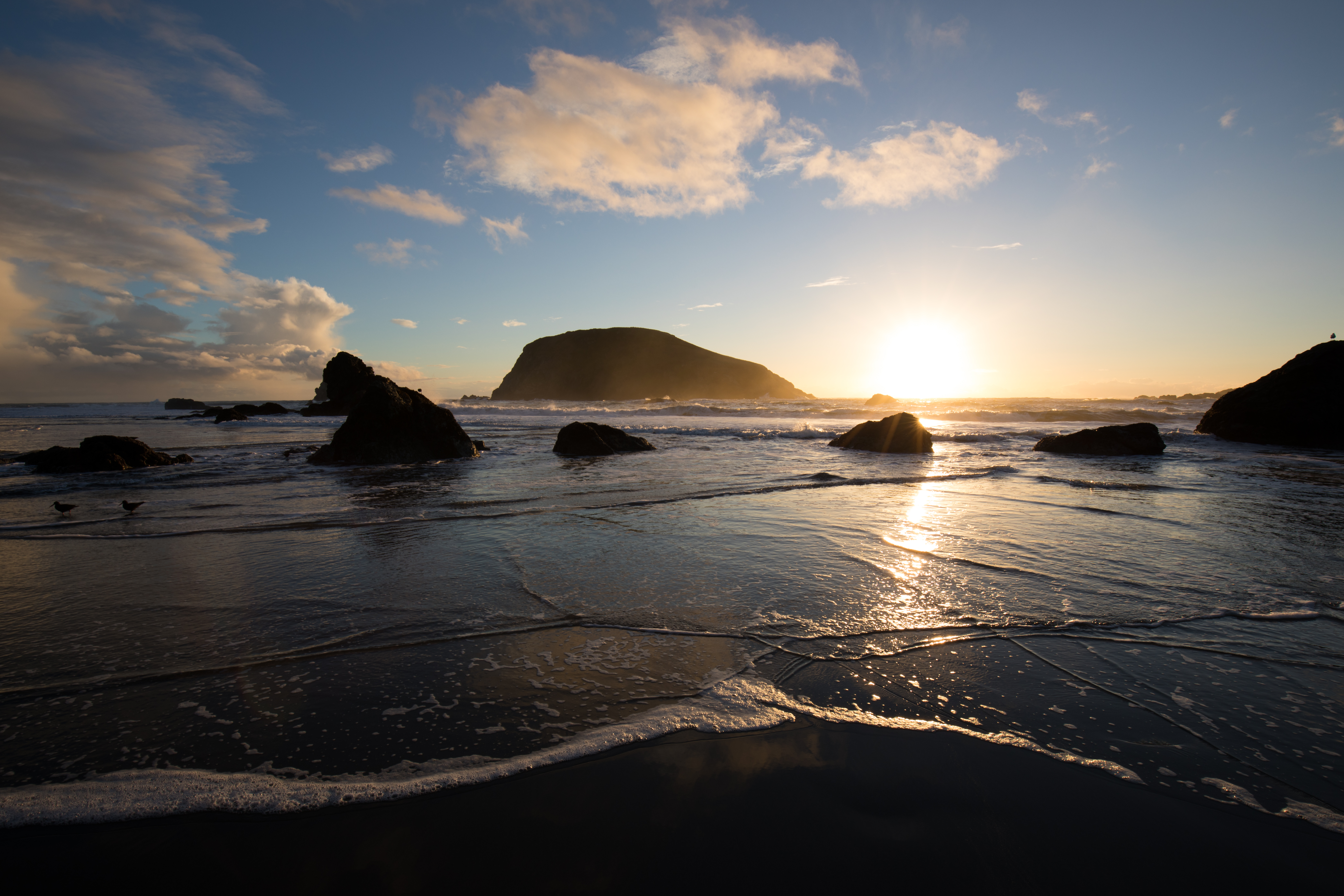 Oregon Coast at Sunset