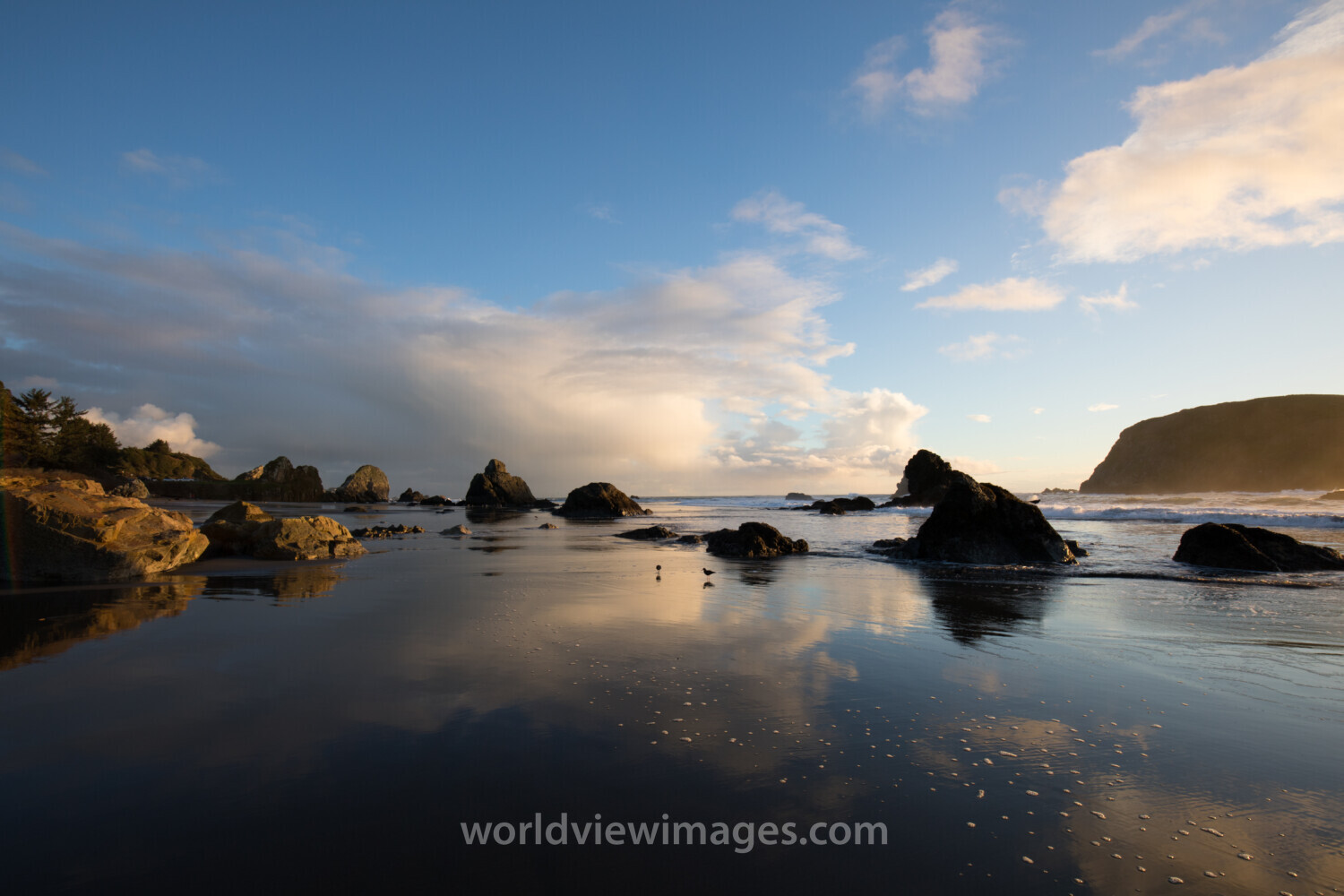Oregon Coast at Sunset