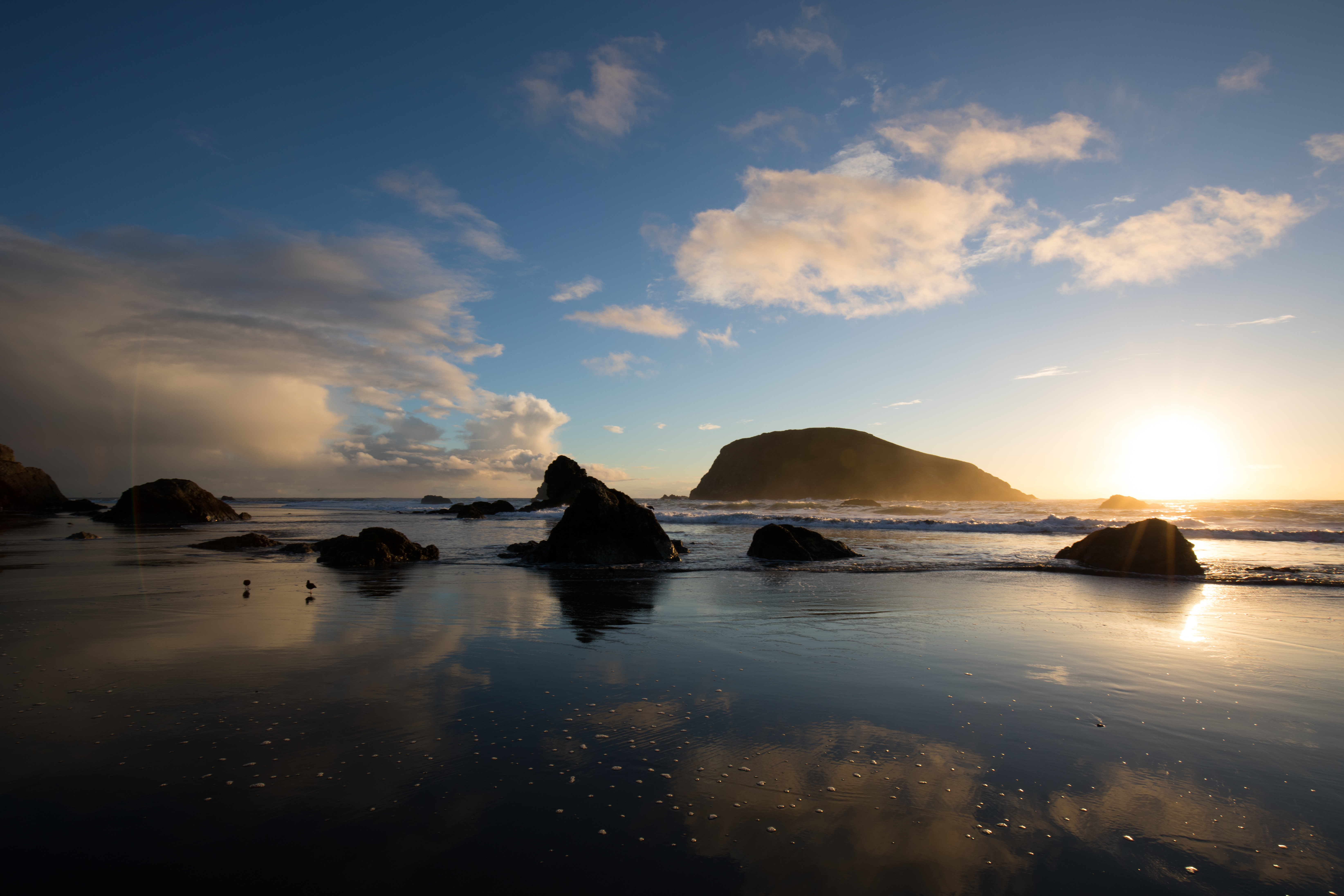 Oregon Coast at Sunset
