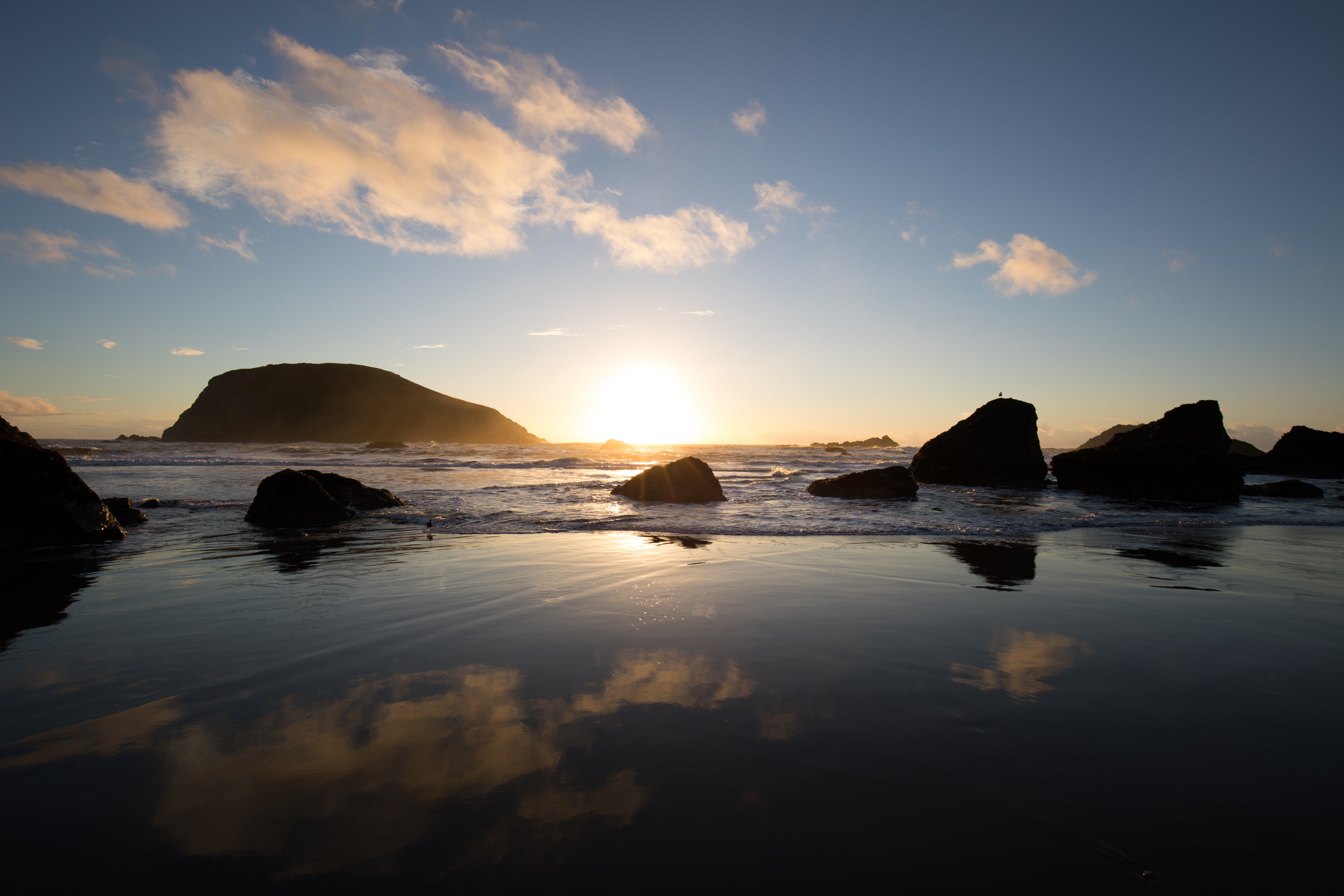 Oregon Coast at Sunset