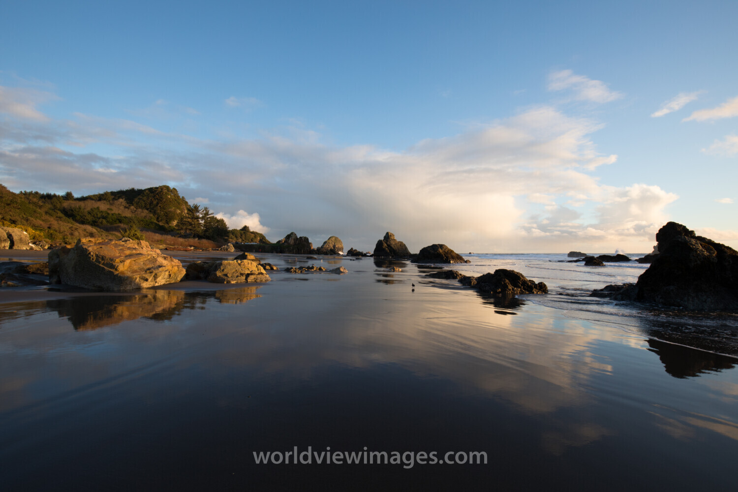 Oregon Coast at Sunset