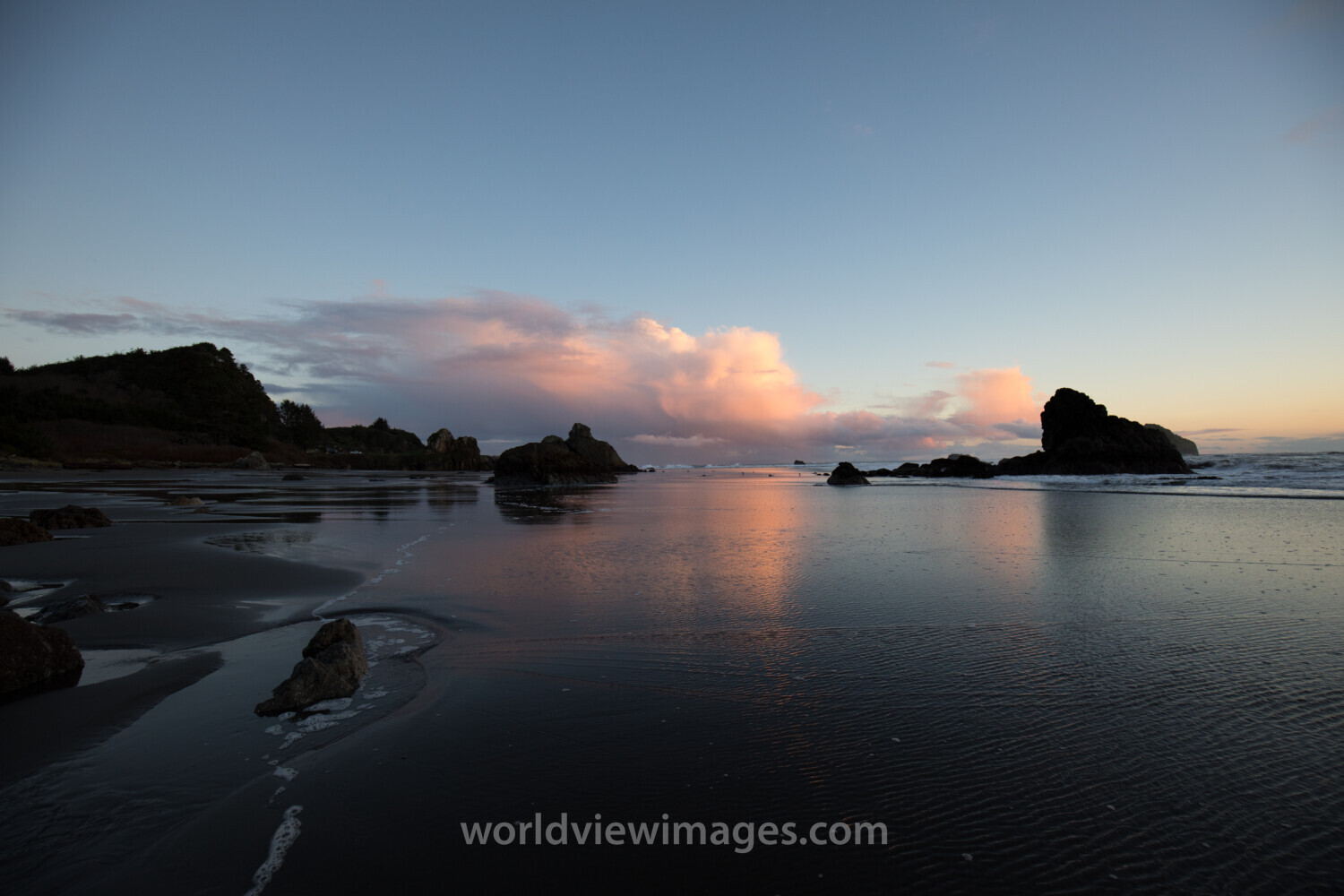 Oregon Coast at Sunset