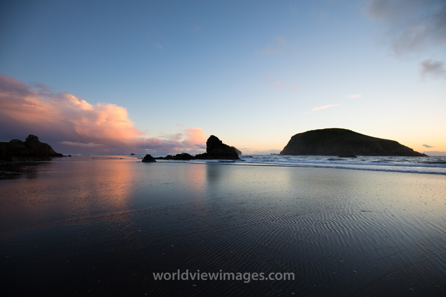 Oregon Coast at Sunset