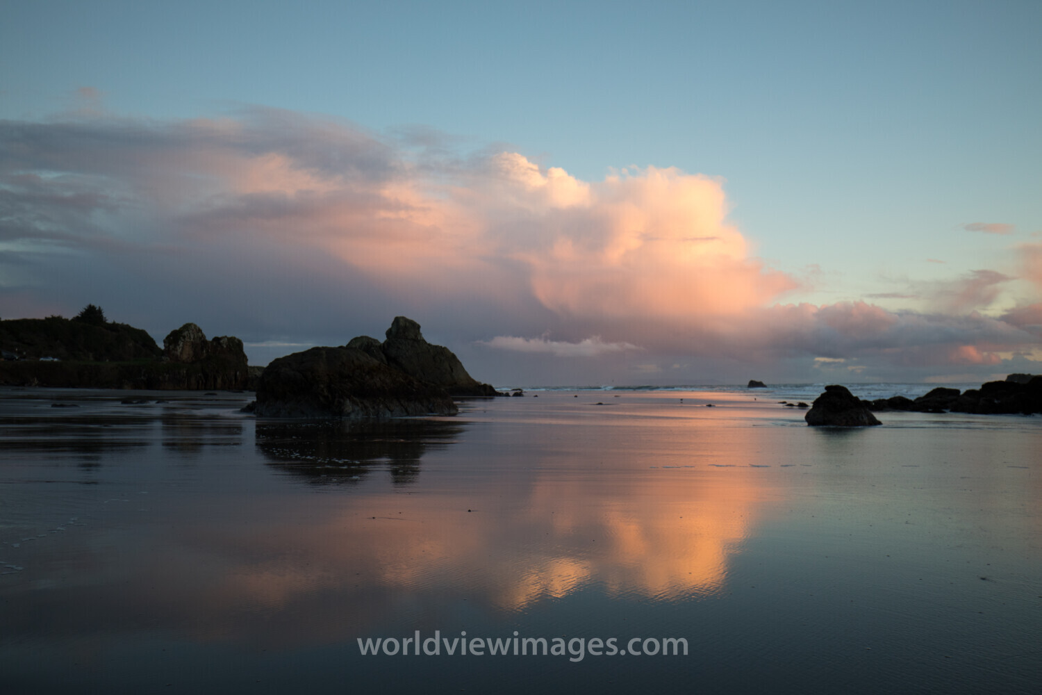 Oregon Coast at Sunset