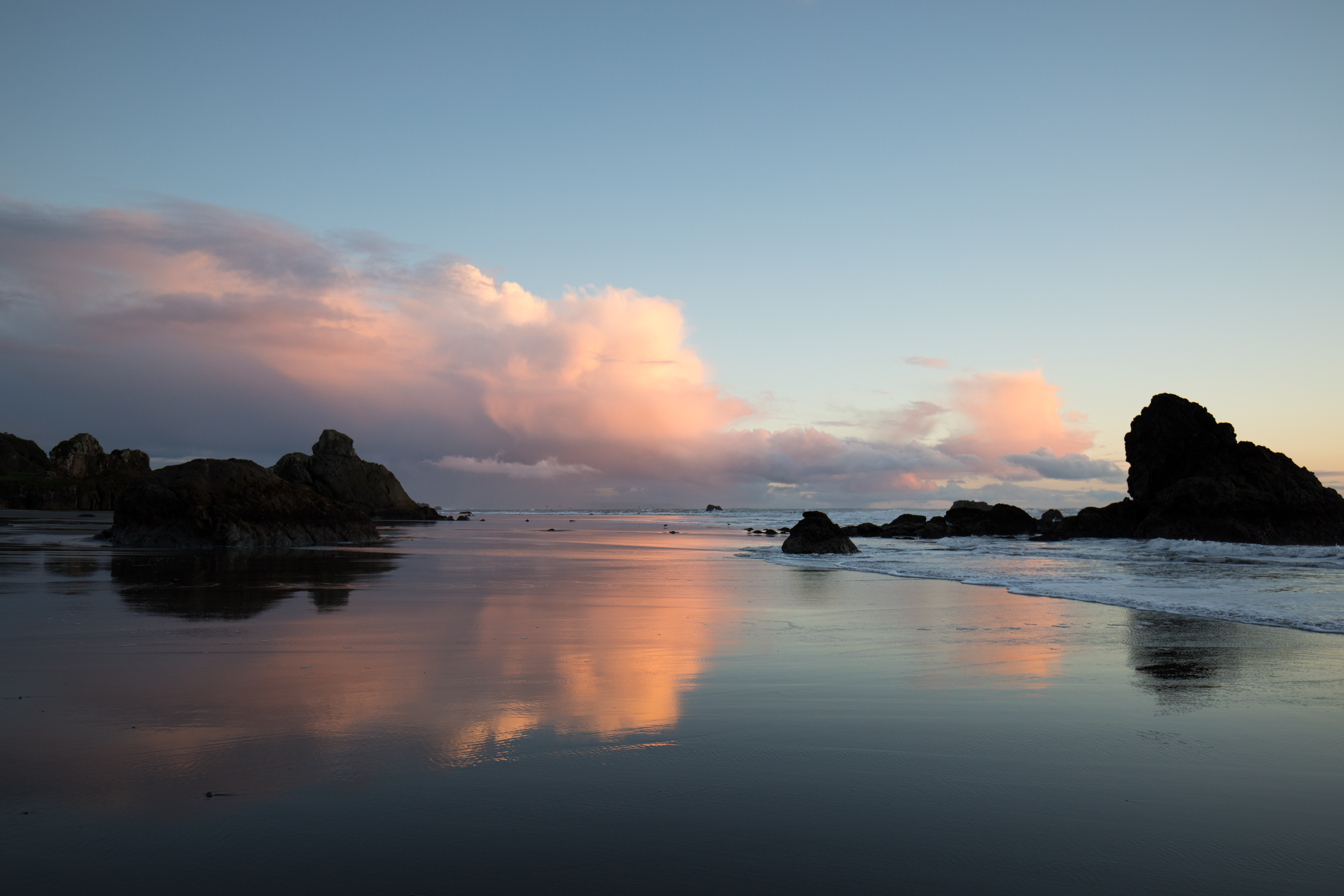 Oregon Coast at Sunset