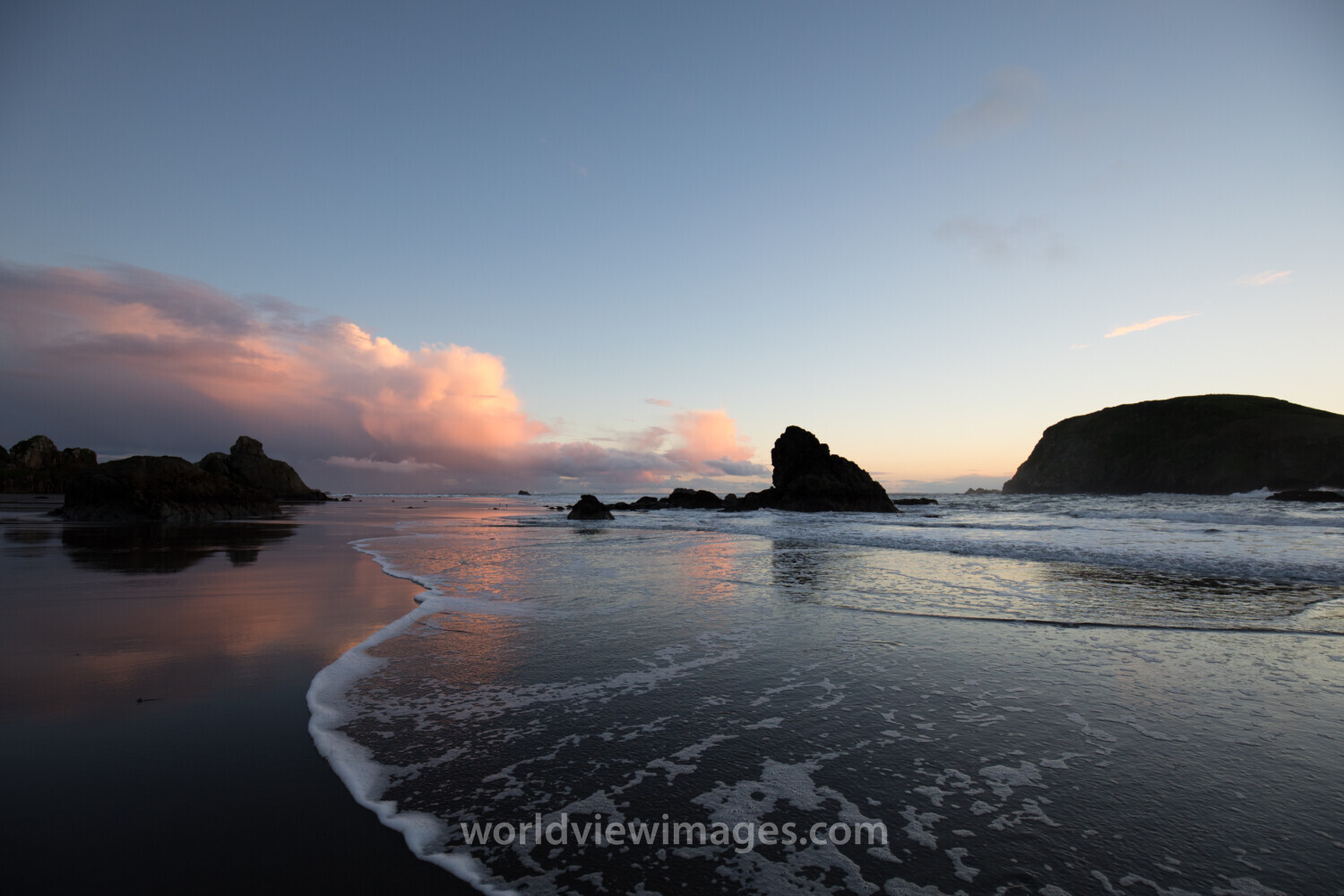 Oregon Coast at Sunset