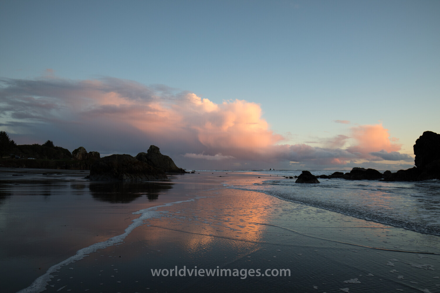 Oregon Coast at Sunset