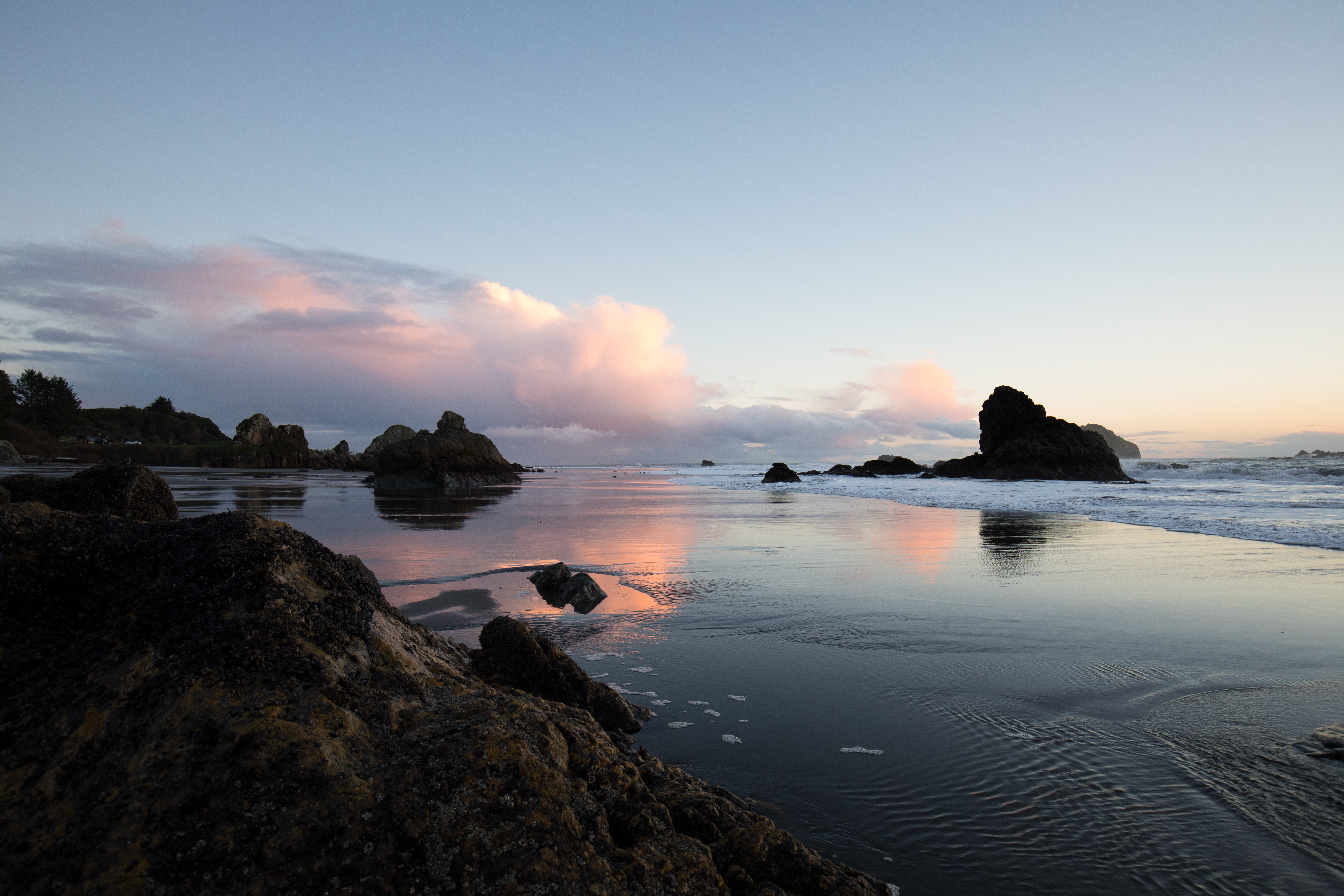Oregon Coast at Sunset