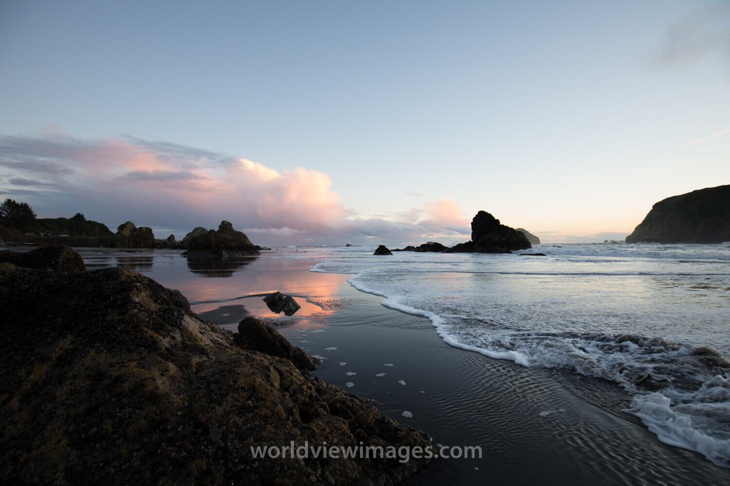 Oregon Coast at Sunset