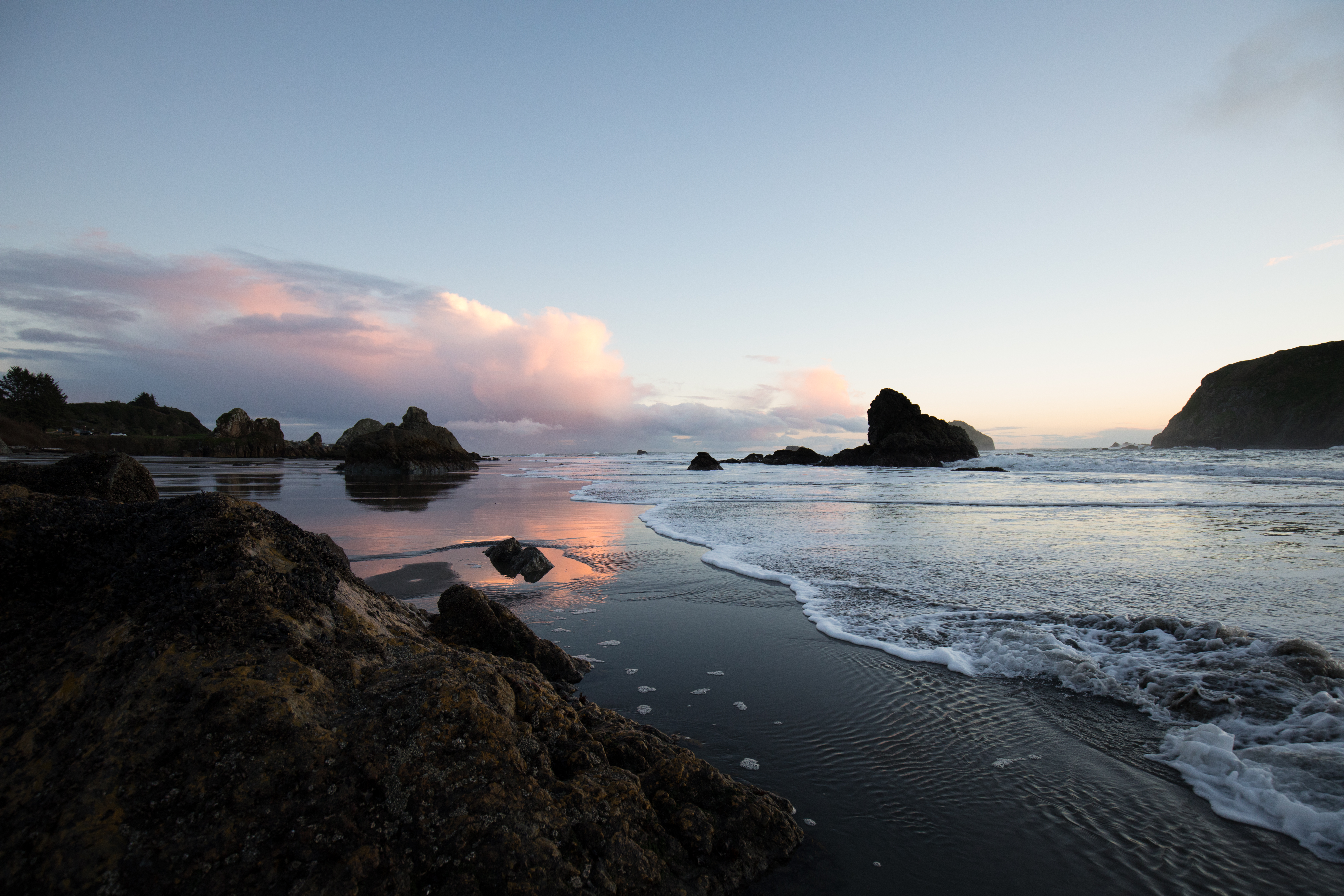 Oregon Coast at Sunset