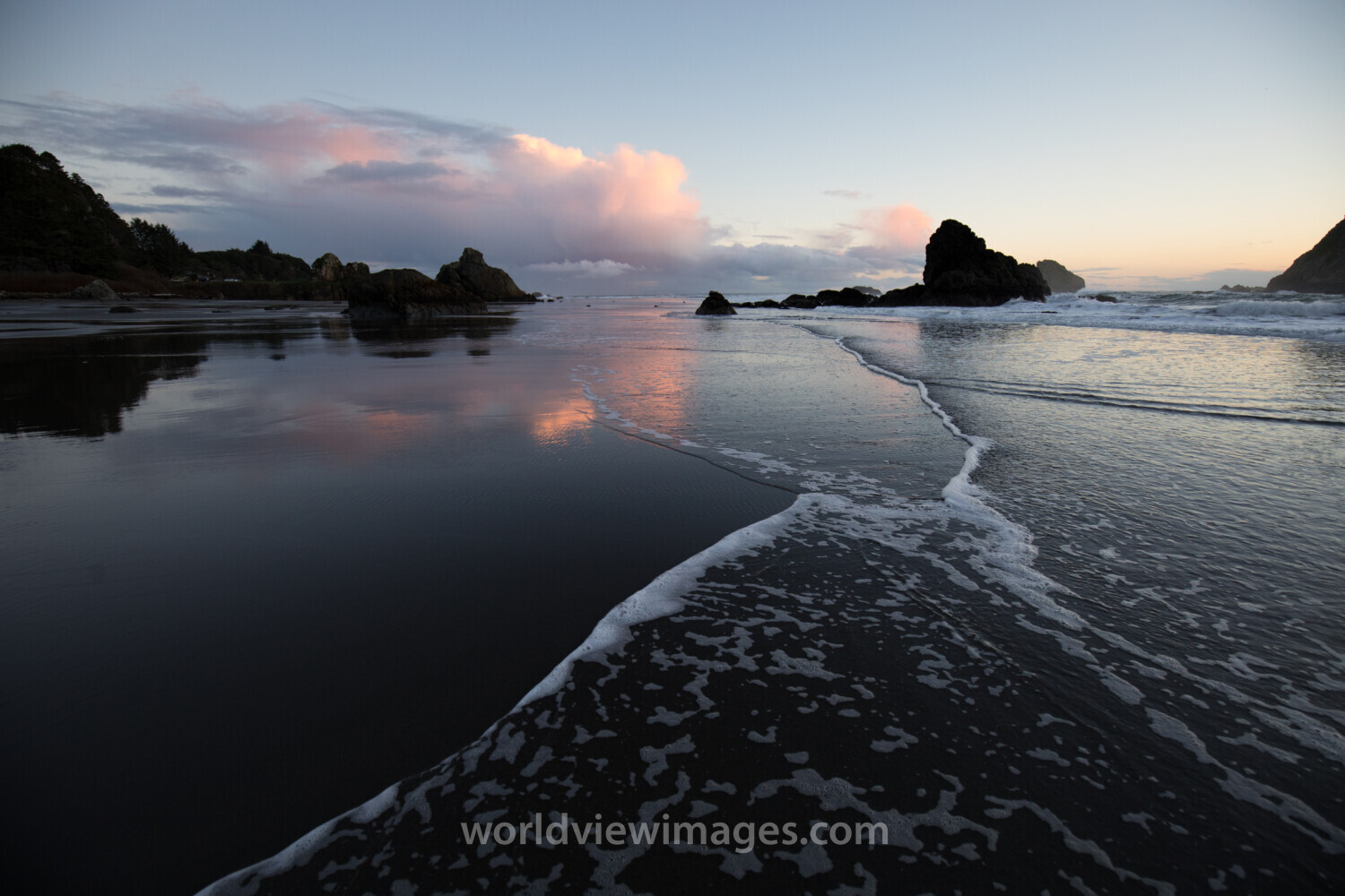 Oregon Coast at Sunset