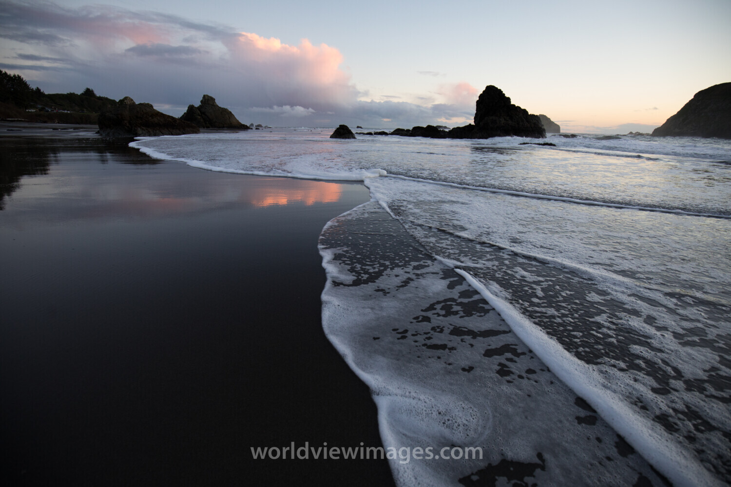 Oregon Coast at Sunset