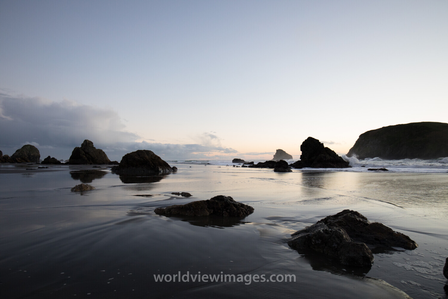 Oregon Coast at Sunset