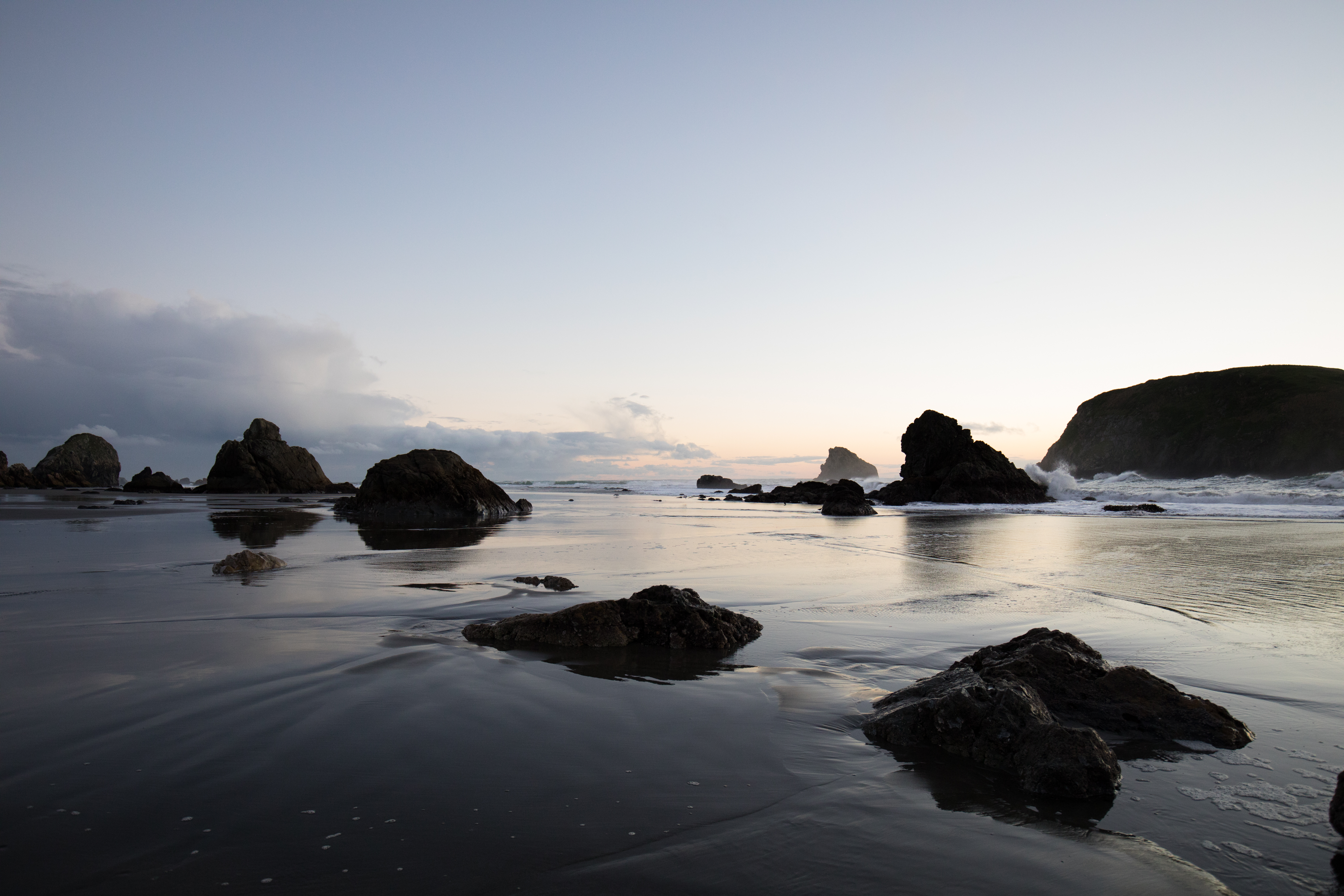 Oregon Coast at Sunset