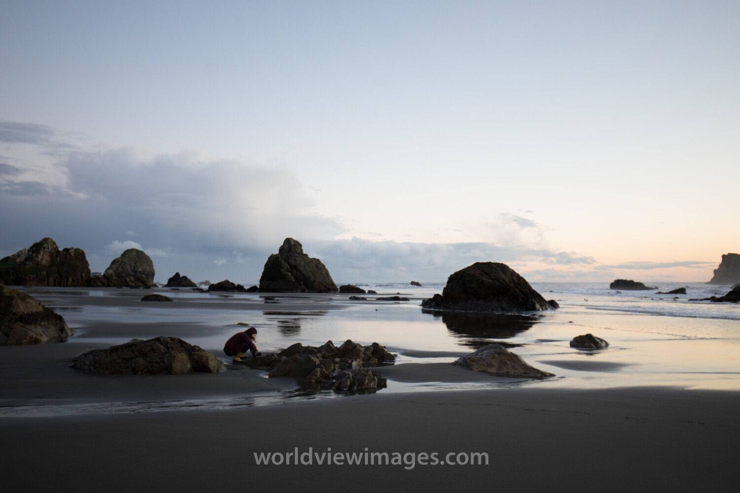 Oregon Coast at Sunset