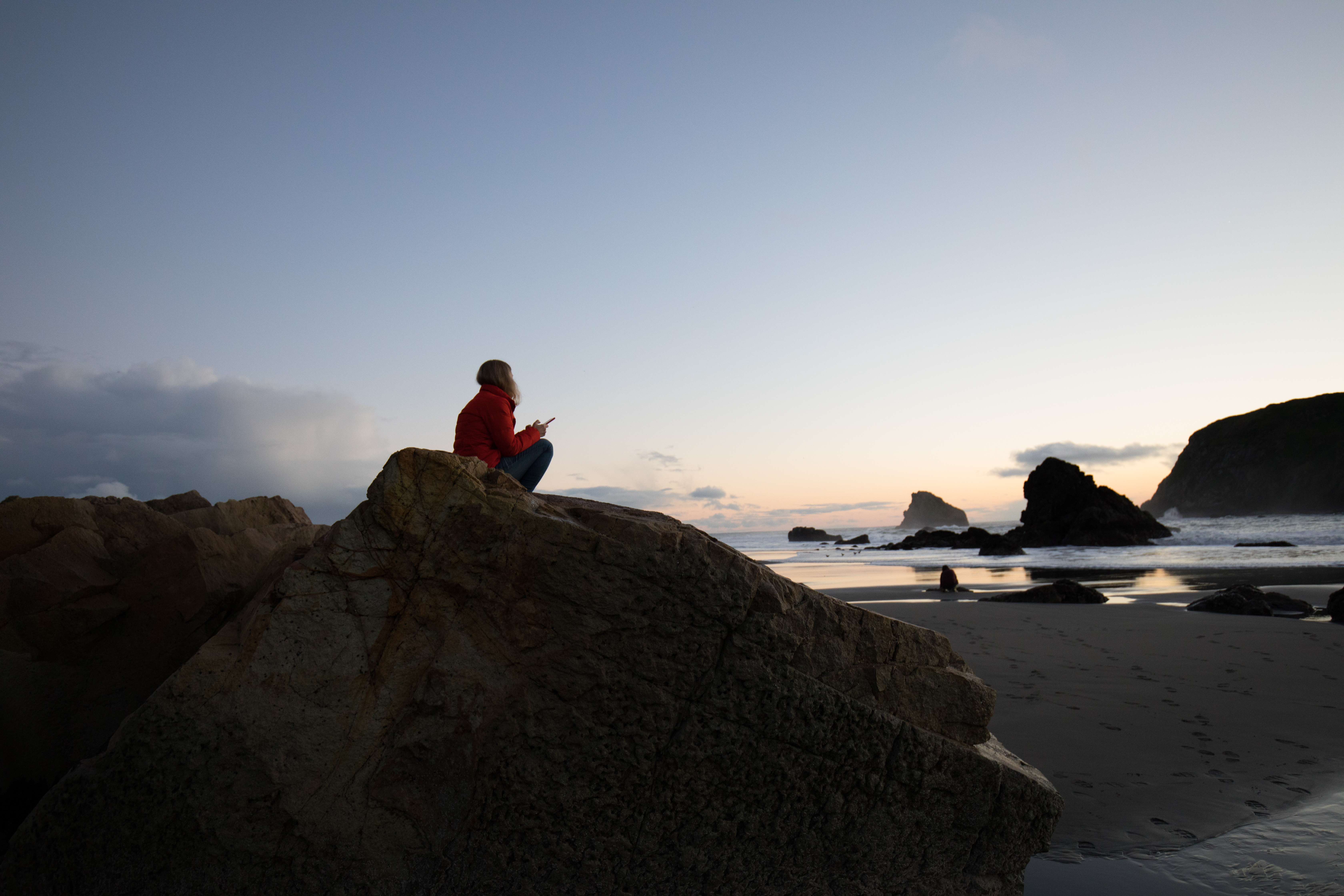 Oregon Coast at Sunset