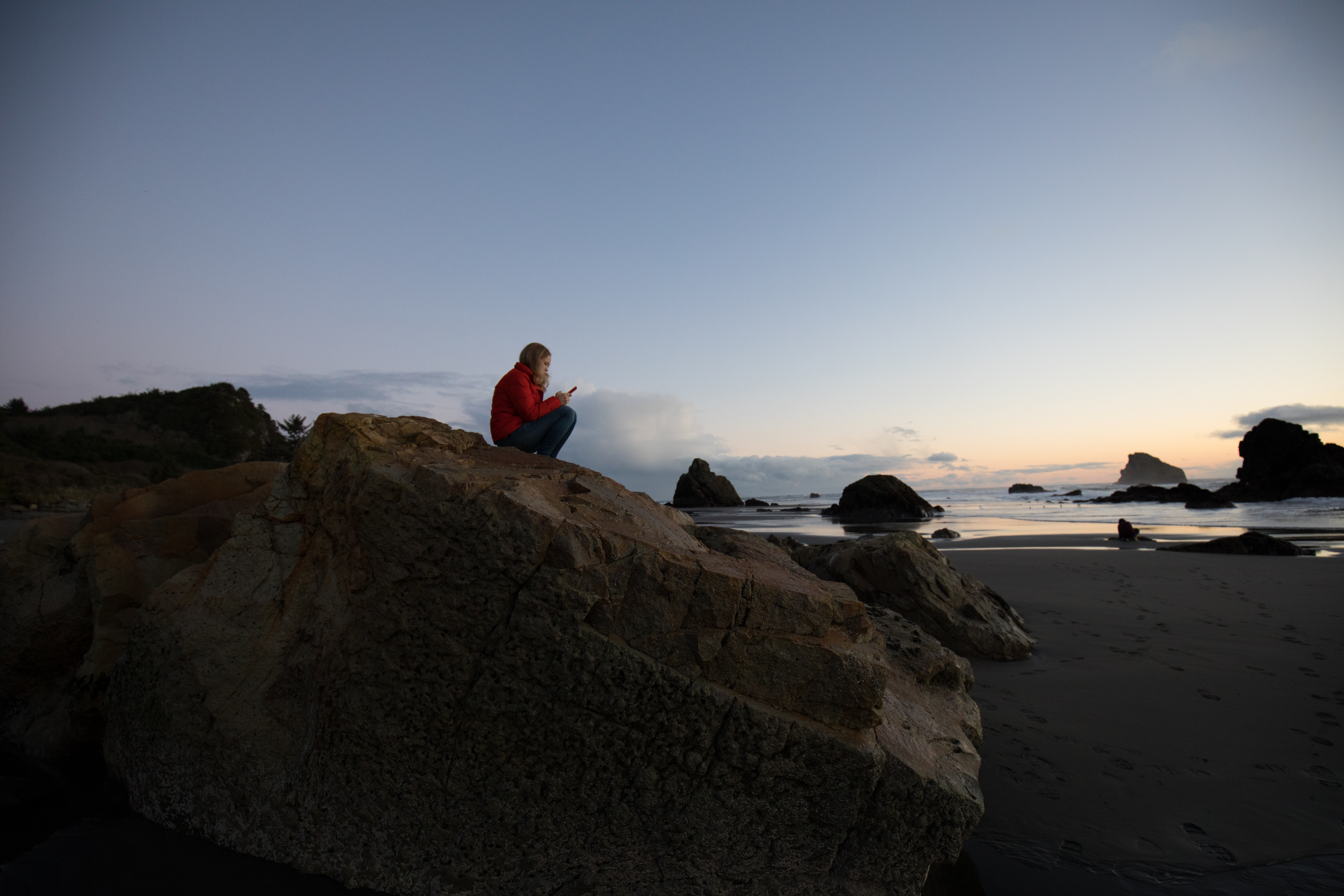 Oregon Coast at Sunset