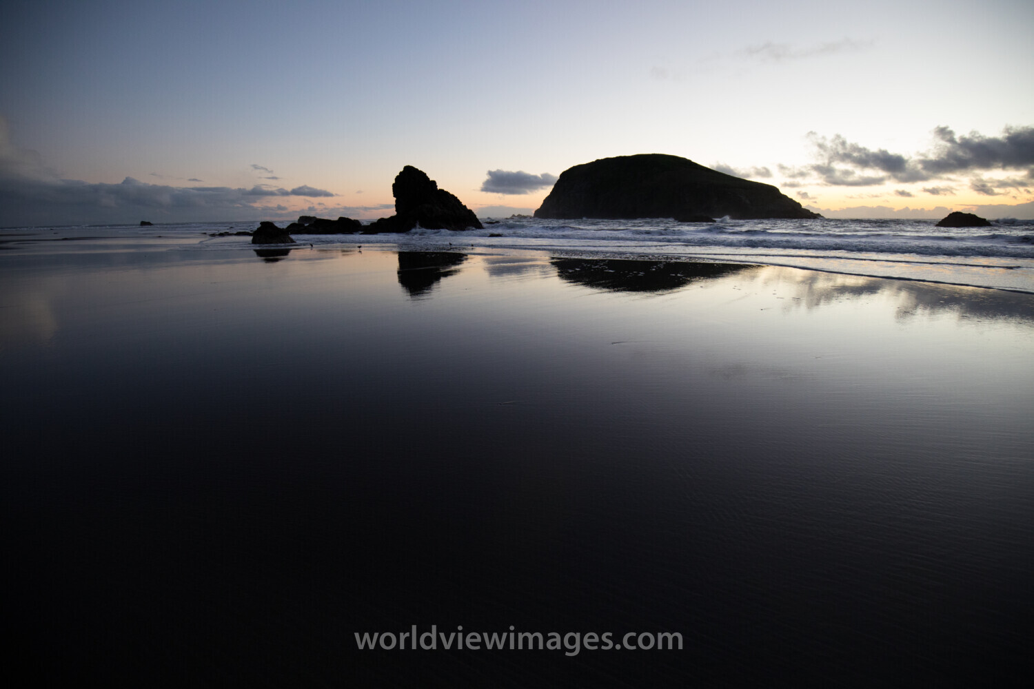 Oregon Coast at Sunset
