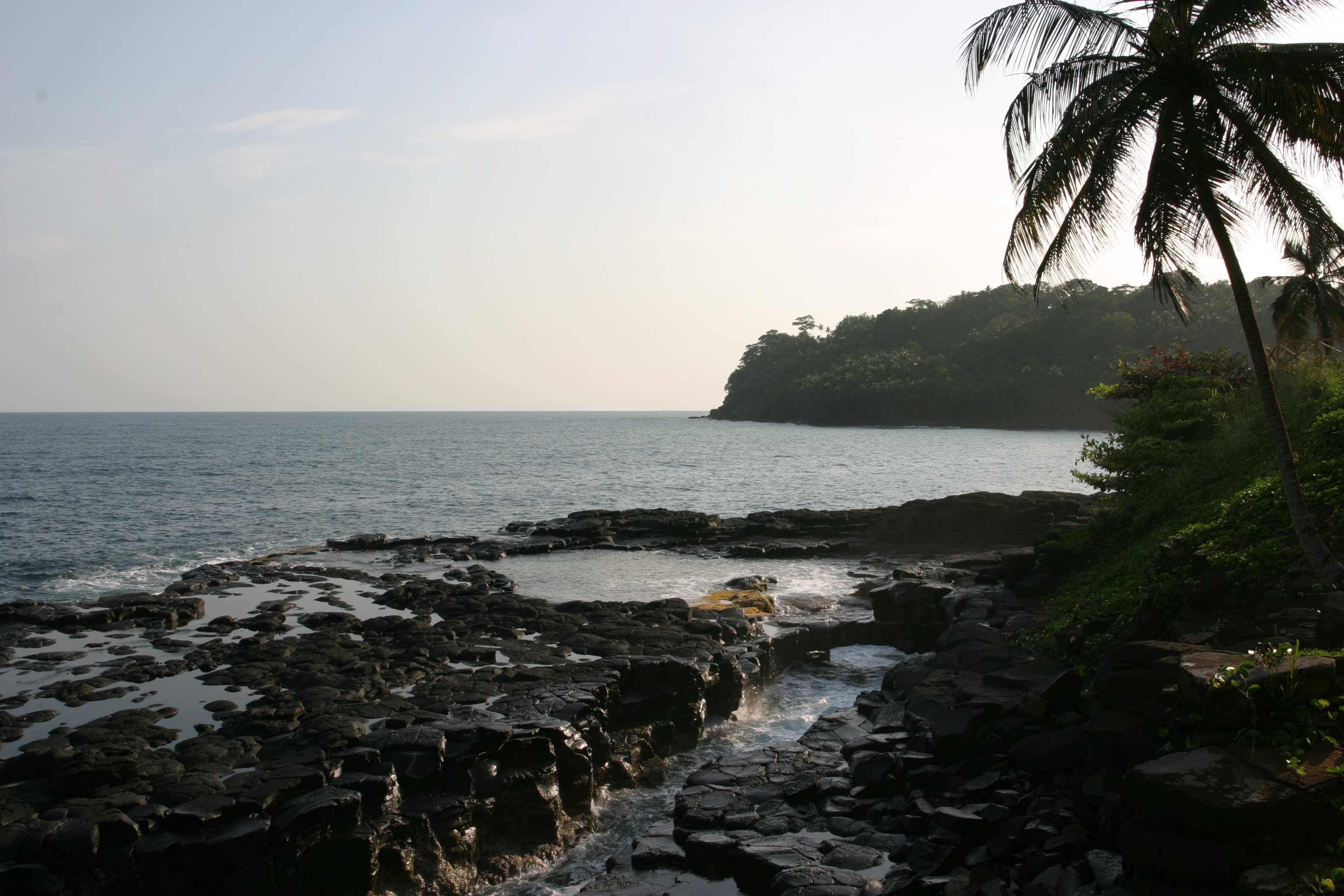 Lava Coastline of Sao Tome