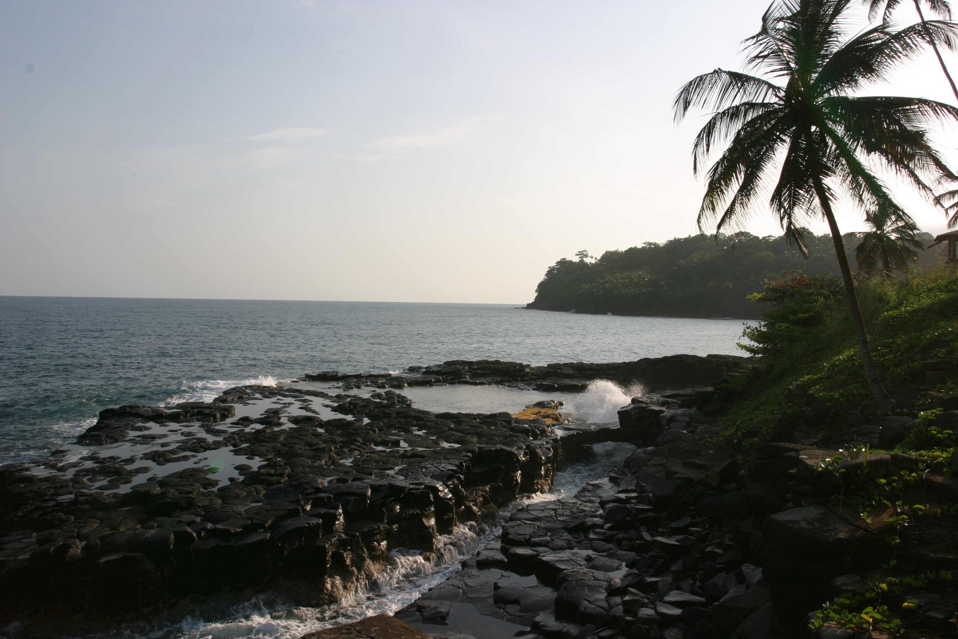 Lava Coastline of Sao Tome