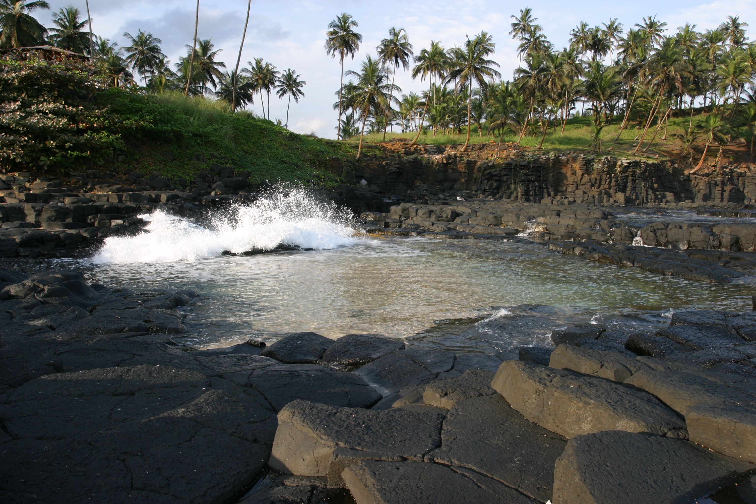 Lava Coastline of Sao Tome