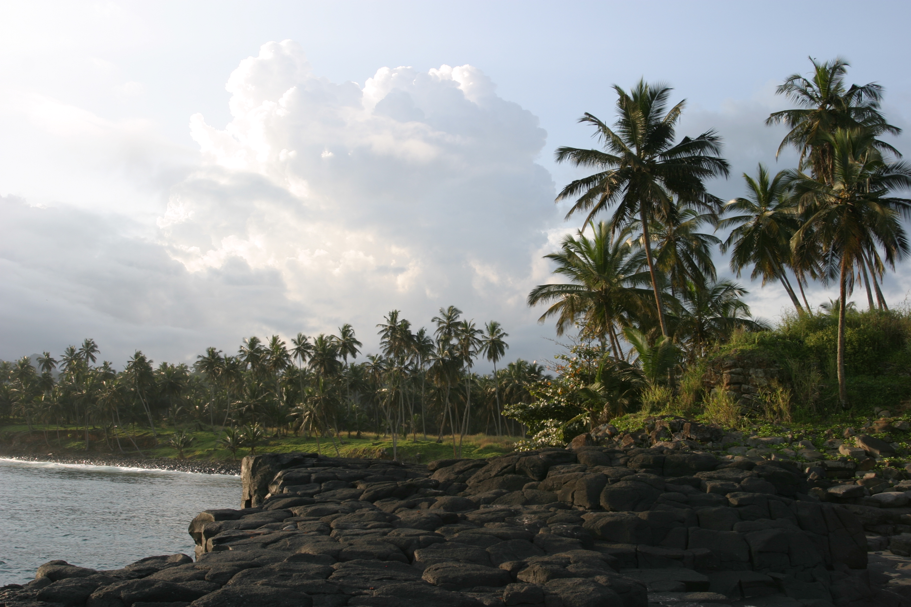Lava Coastline of Sao Tome