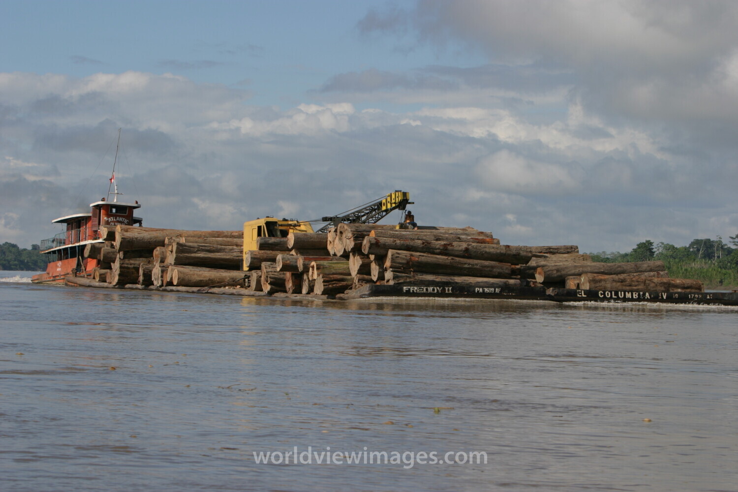 River Transport in Peru
