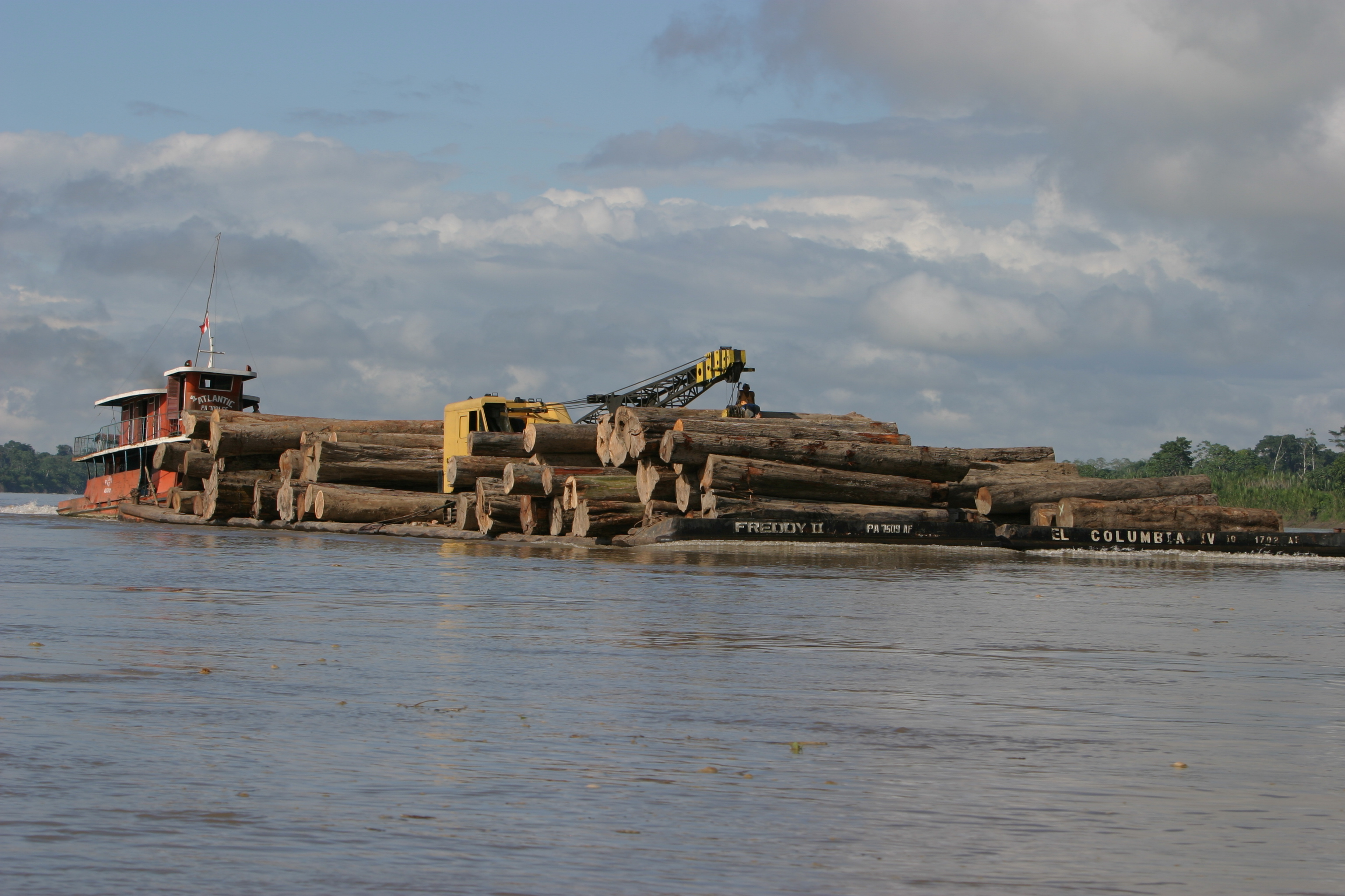 River Transport in Peru